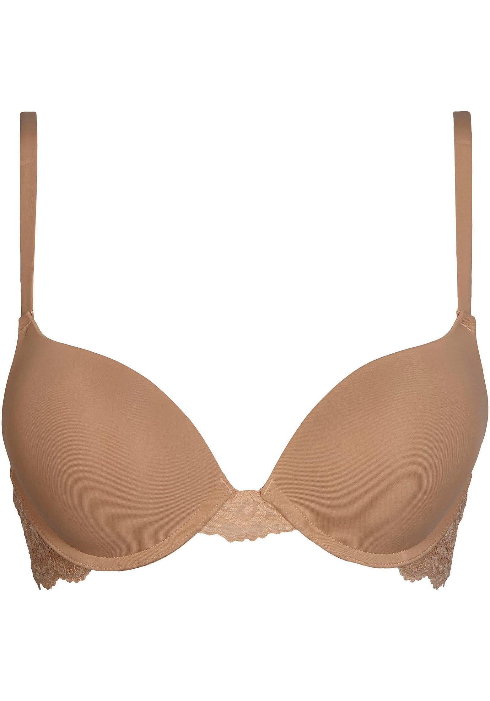 After Eden Push-up-BH TESS mit Schale, mit Bügel, mit Spitze, breite Träger, feminin, bequem