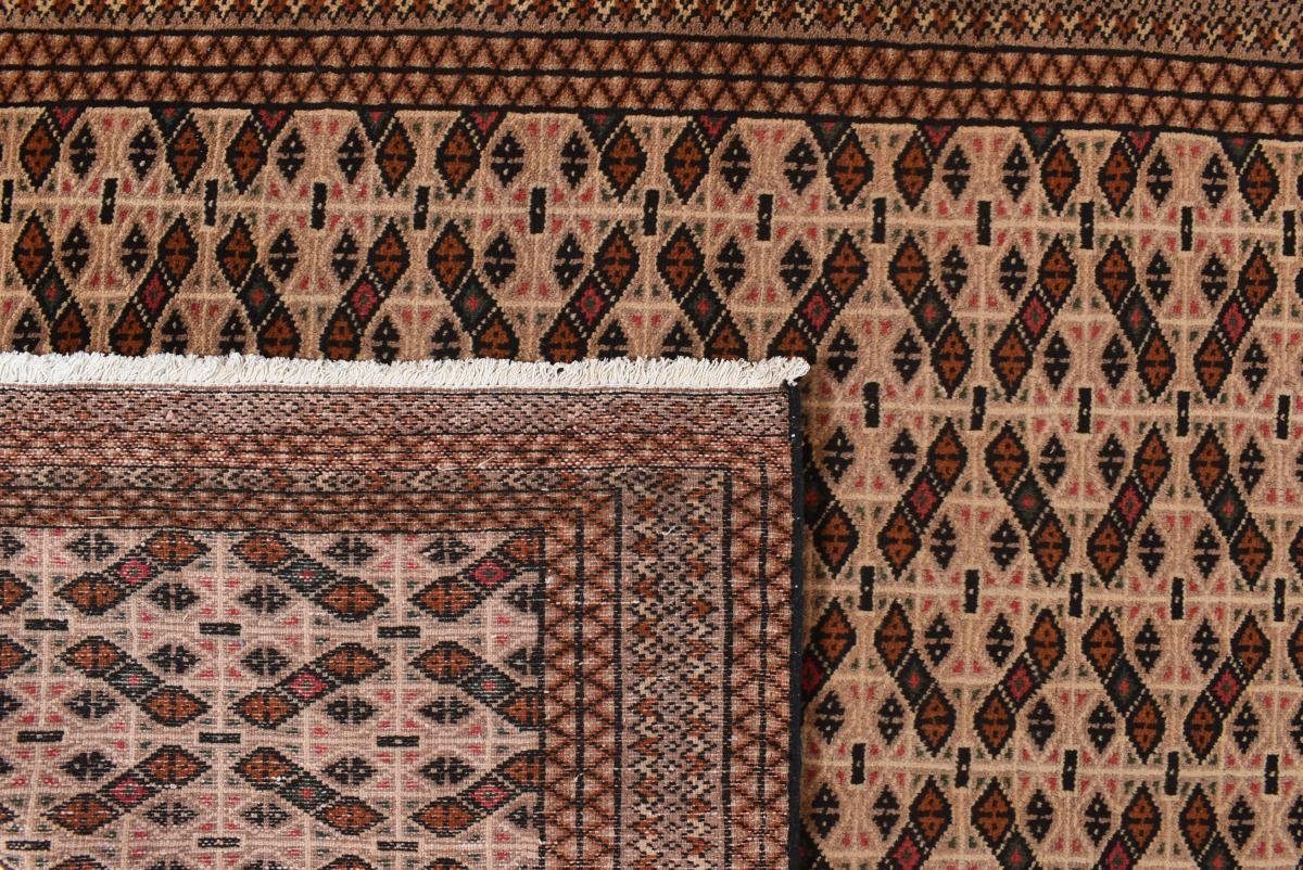 rechteckig, Turkaman 6 Orientteppich Nain Perserteppich, 129x190 Trading, / Höhe: Handgeknüpfter mm Orientteppich