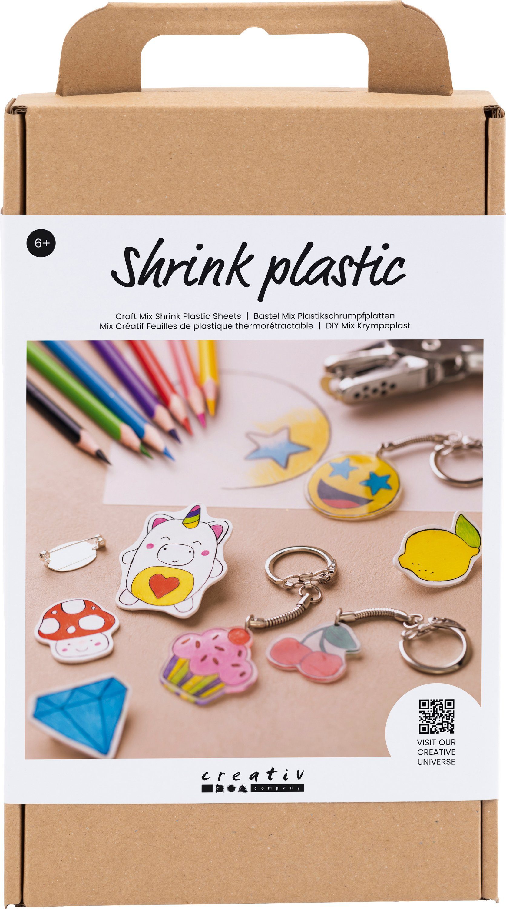 creativ company Bastelband Accessoires, 38 Teile