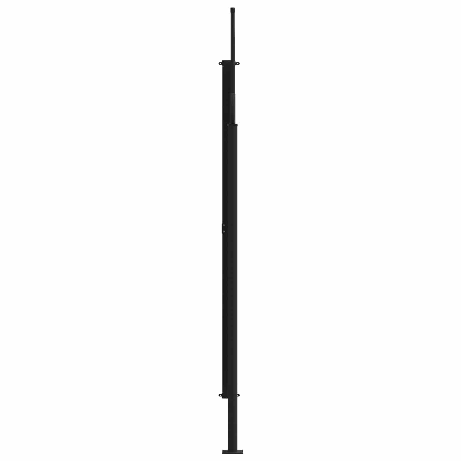 vidaXL Seitenmarkise Ausziehbare Seitenmarkise 600 x 180 cm Polyester Rechteckig (1-St)