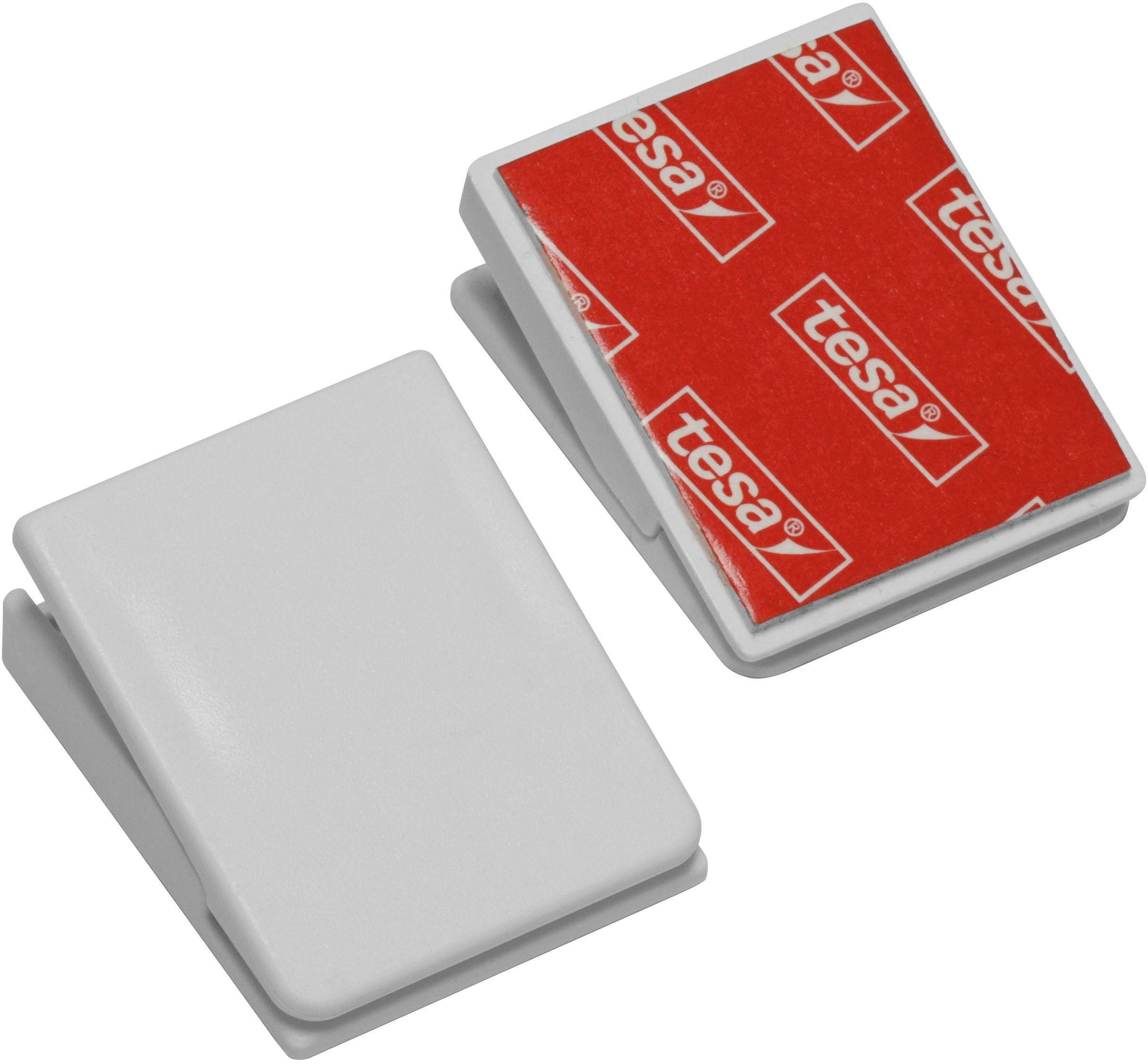 GARDINIA Dekoklammer Klebeklammer, (2-St), mit Qualitäts-Klebe-Pads