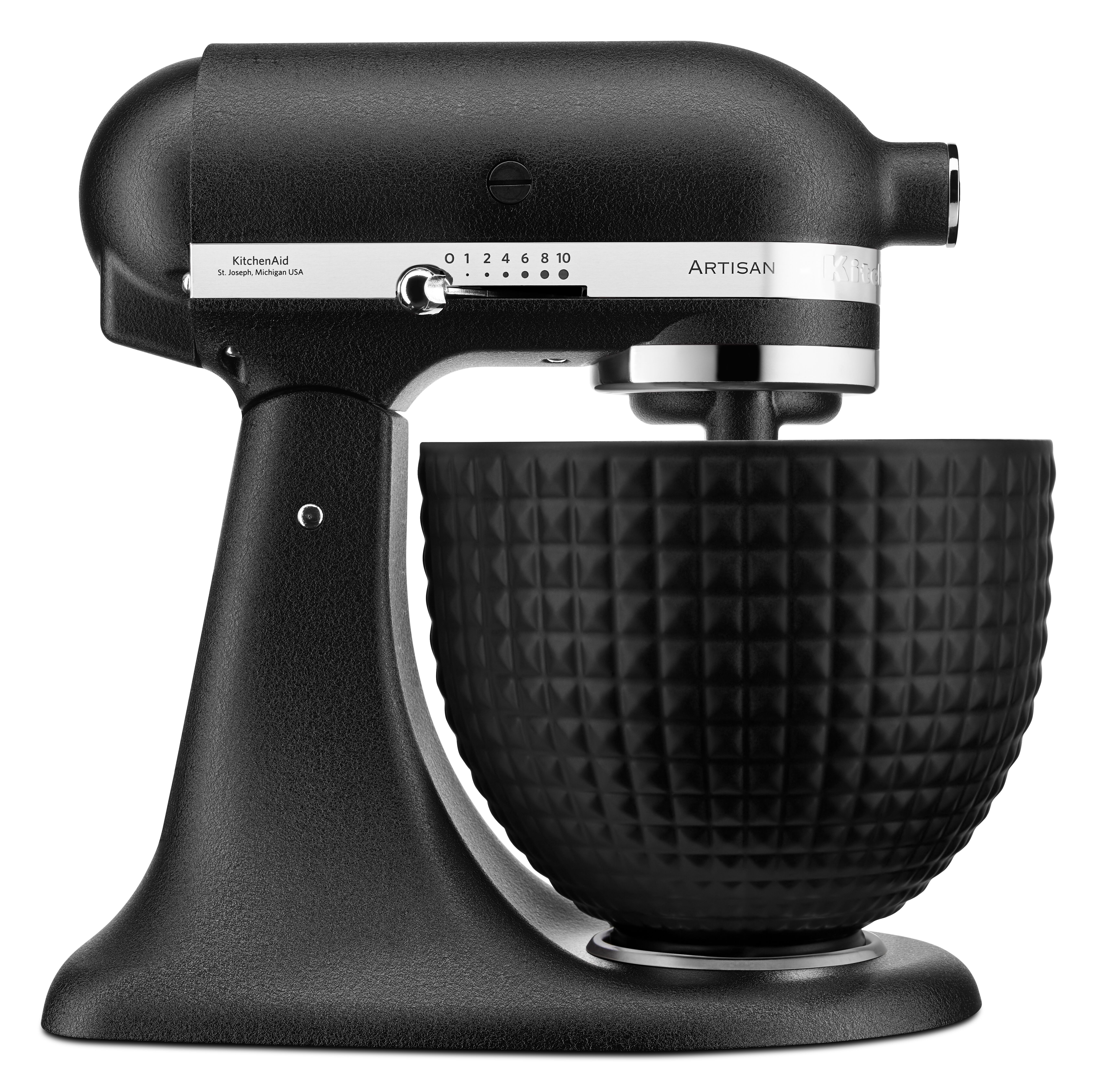 KitchenAid Küchenmaschine 5KSM156CXEBK, 300 W, 4,7 l Schüssel, Design Serie