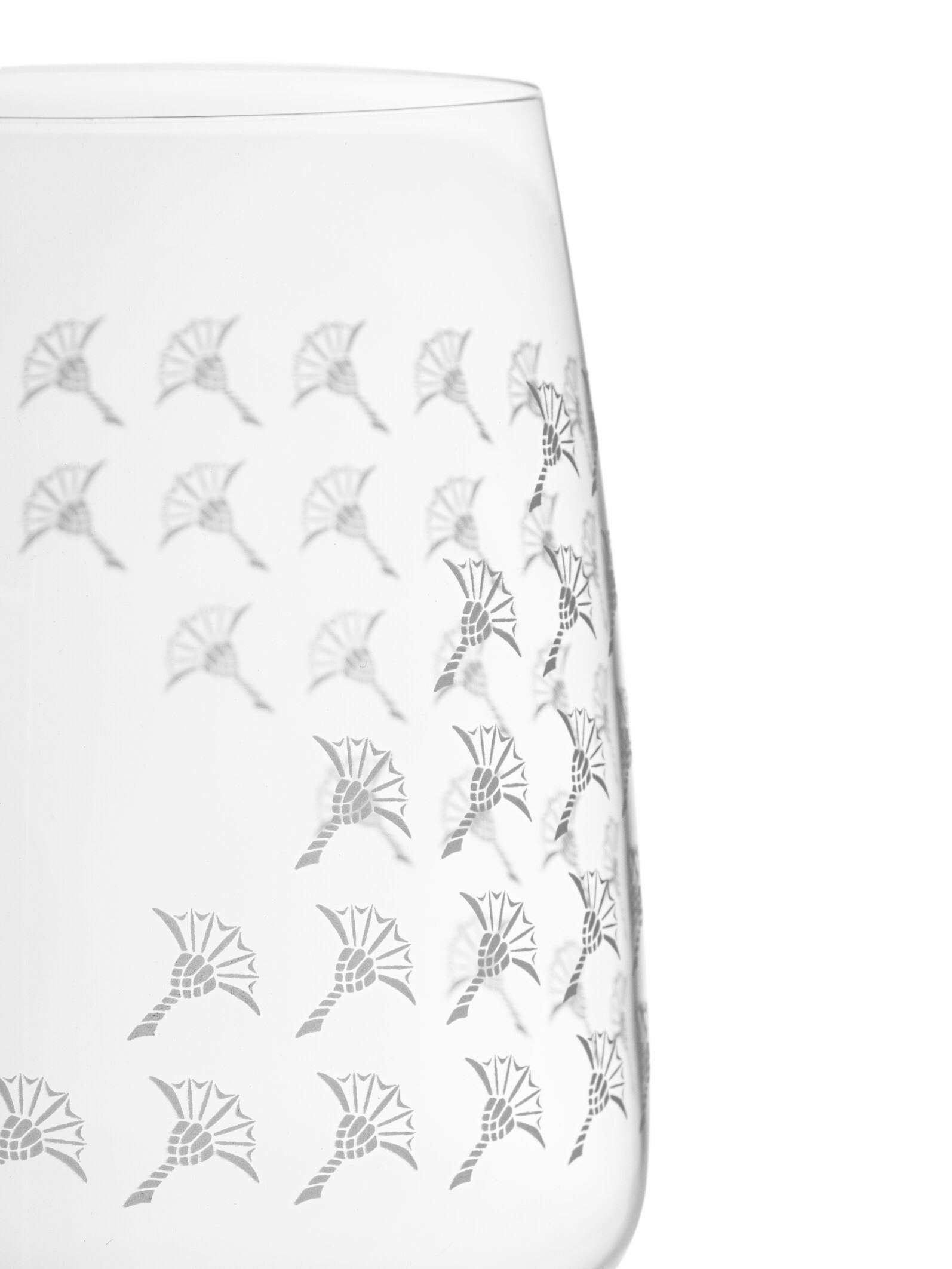 JOOP! Weinglas JOOP! LIVING - FADED CORNFLOWER Weißweinglas 2er Set, 2-tlg., Glas