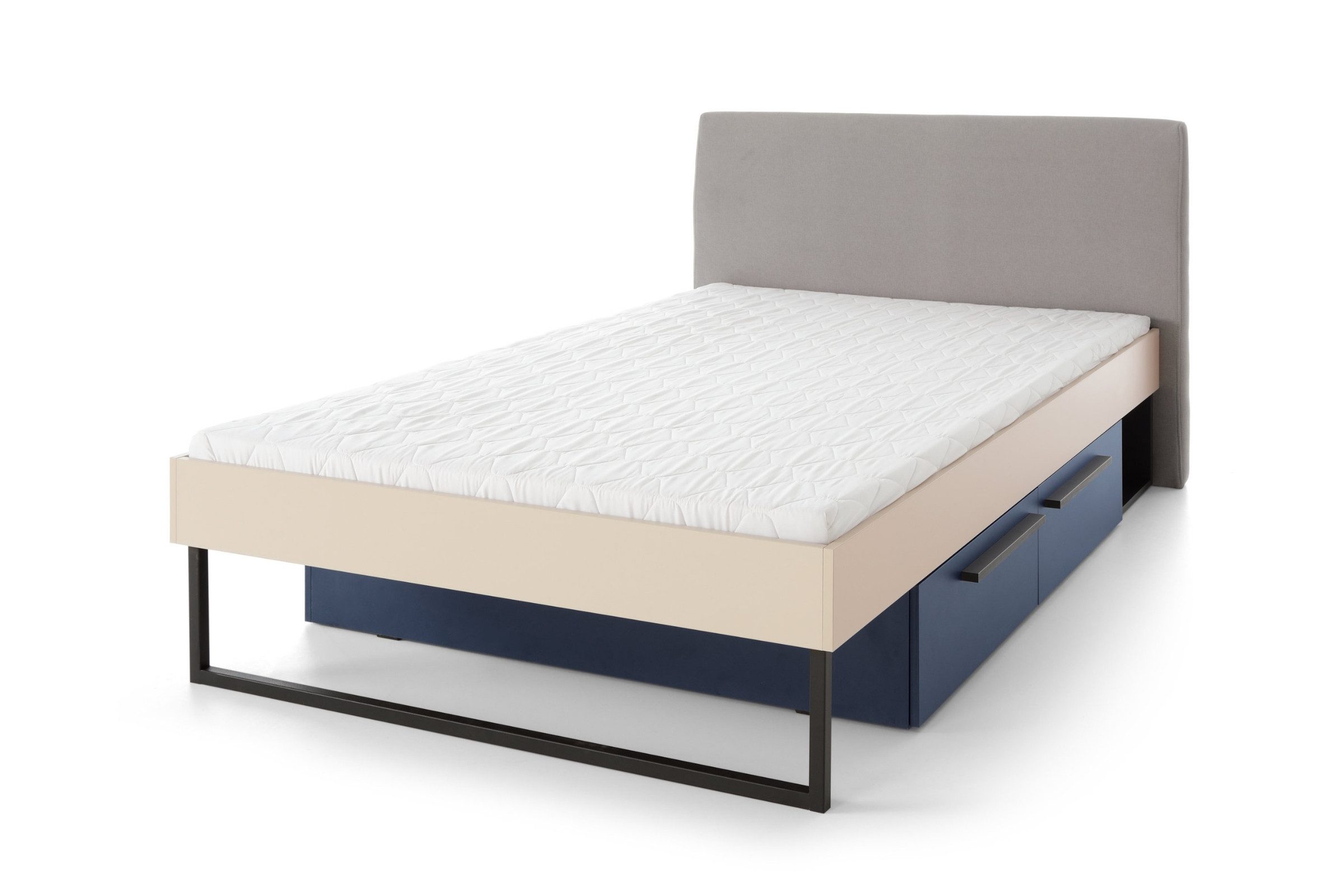 Deine Möbel 24 Jugendbett SORENTO 90/200 und 120/200 (Modernes Design, 1-tlg), Modernes Design