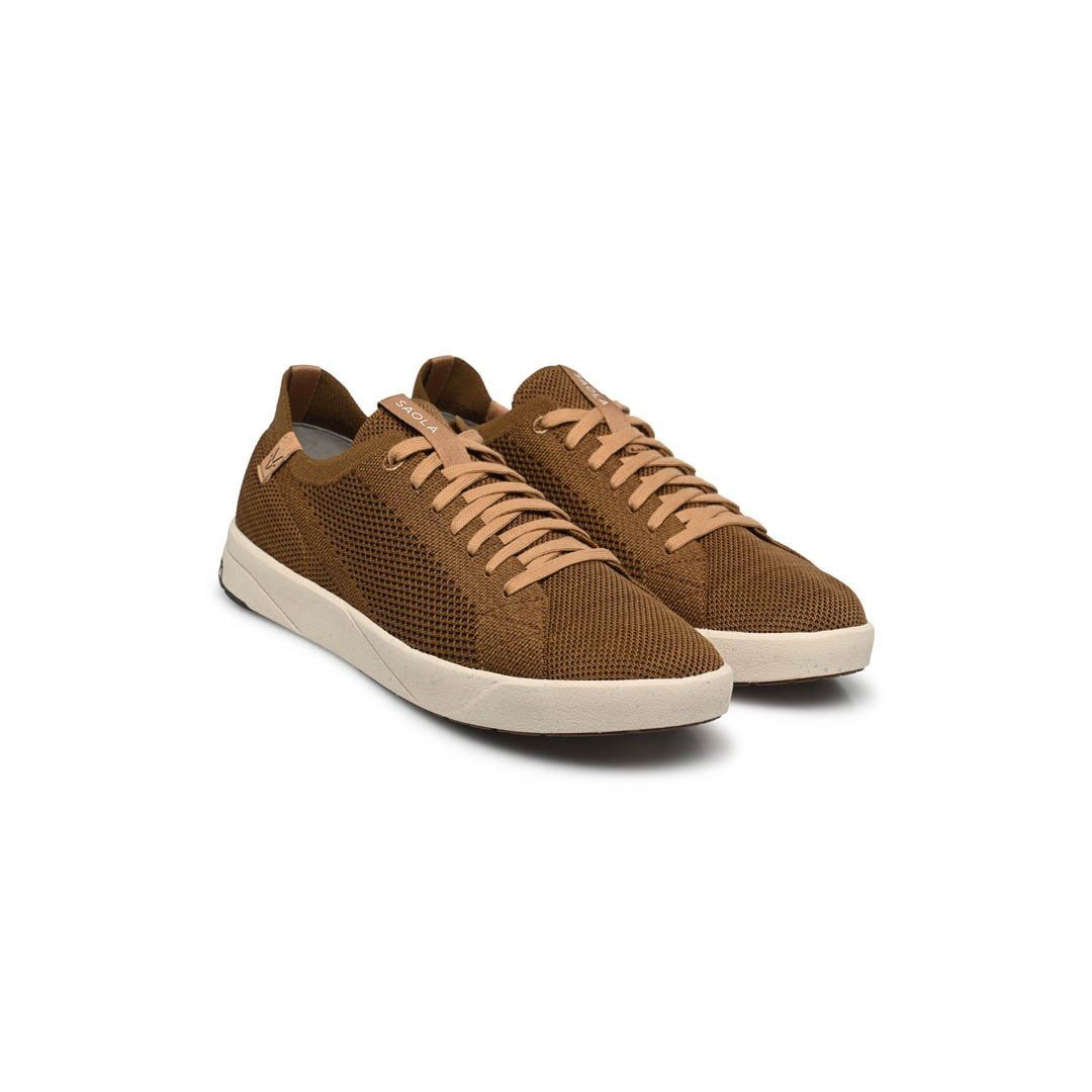 SAOLA Cannon Knit 2.0 chocolate/braun Herren Sneaker
