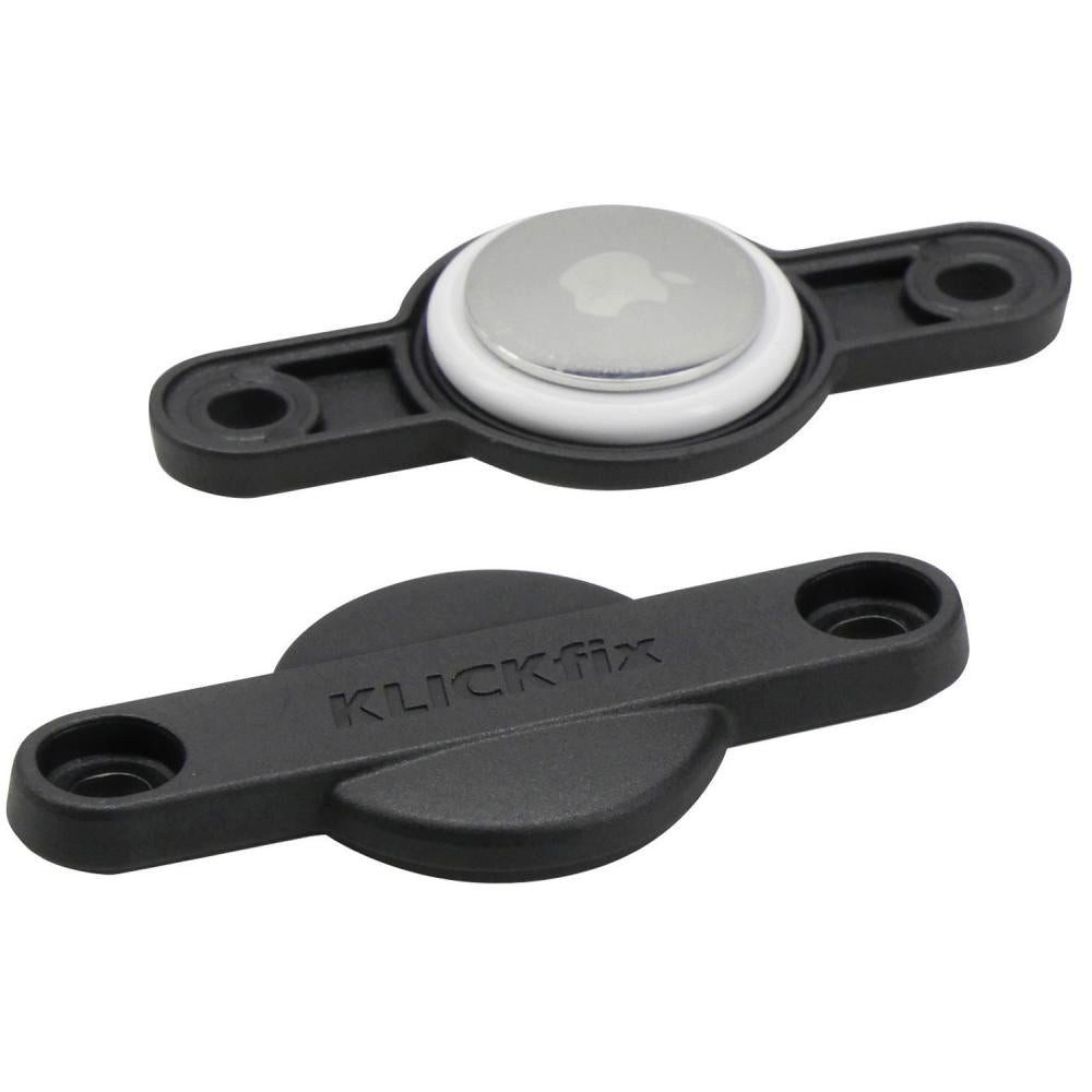 Asista Fahrrad-Flaschenhalter Asista Klickfix FindMe Fix Halterung für Apple Airtag schwarz - Adapte