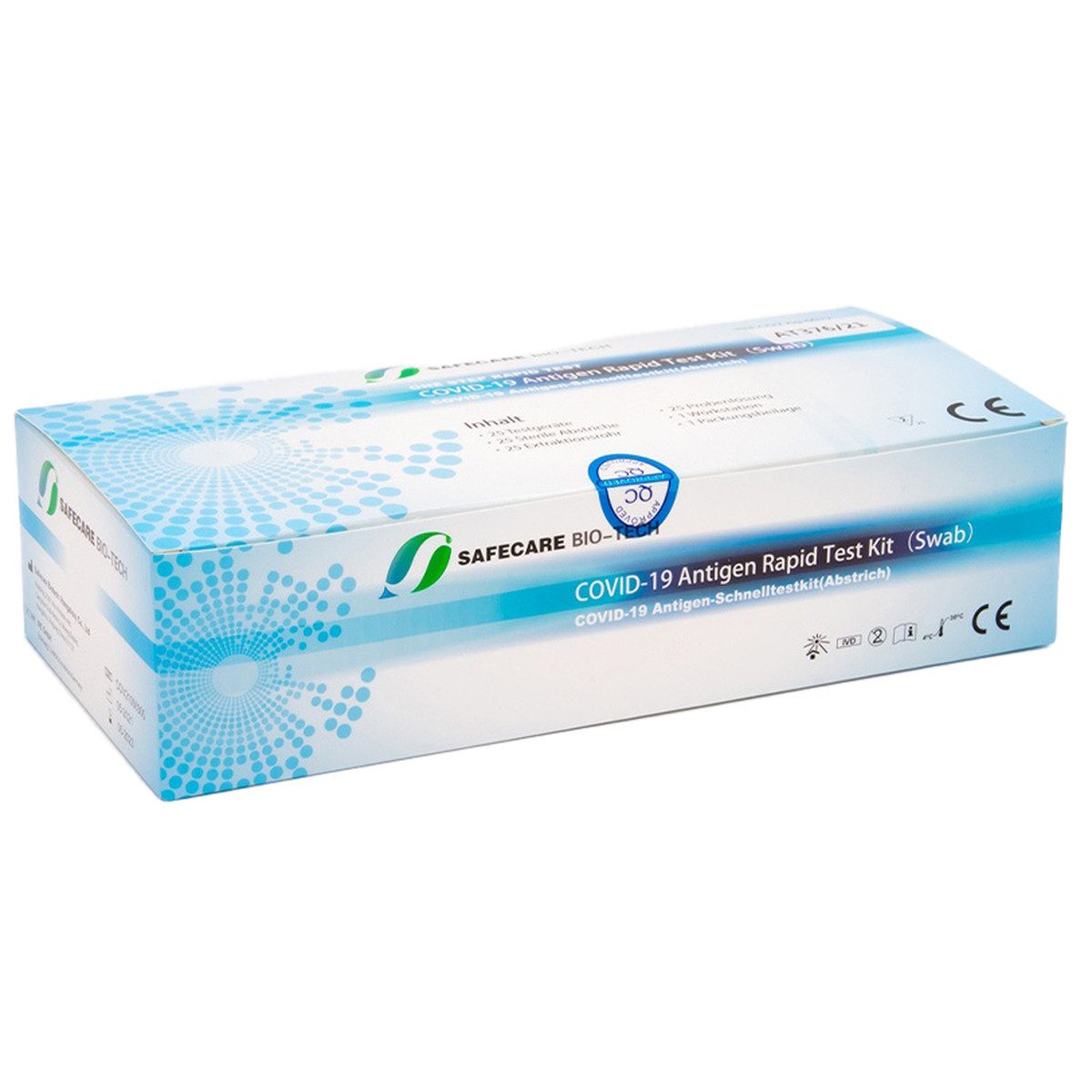 Safecare Bio-Tech PSA-Schnelltest Safecare Bio-Tech Covid-19 PROFI Antigen-Schnelltest (25 Stück)