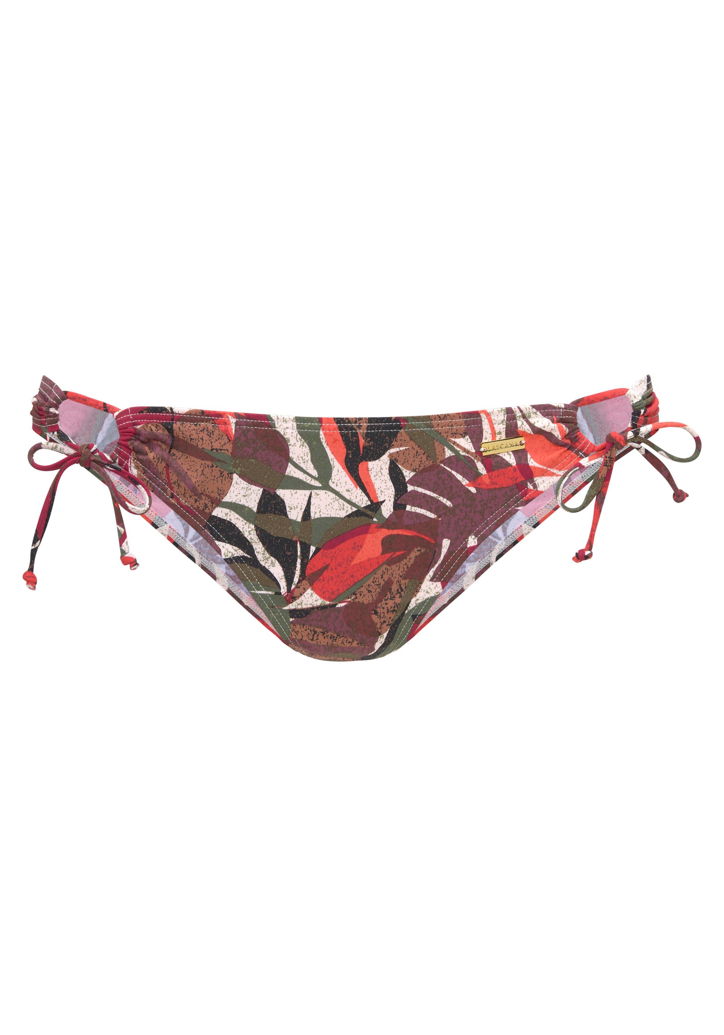 LASCANA Bikini-Hose Ava im tropischen Design günstig online kaufen
