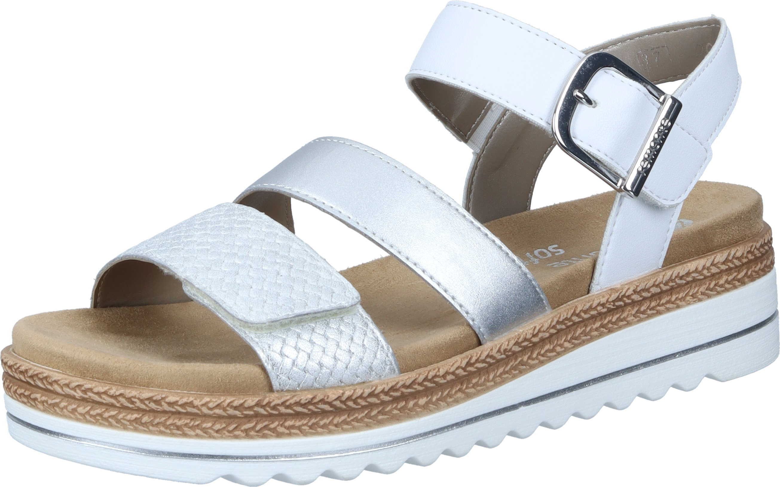 Remonte Sandaletten Sandalette aus strapazierfähigem Synthetik günstig online kaufen