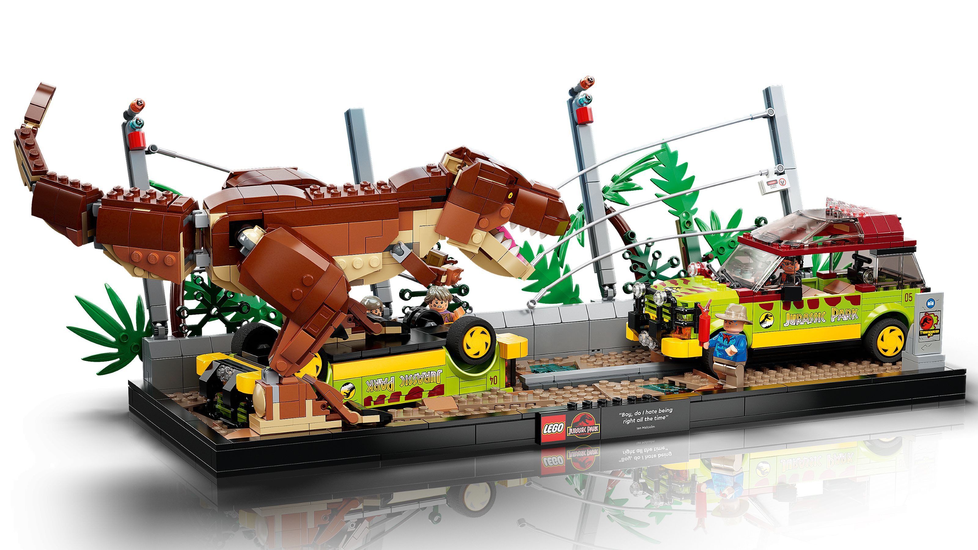 LEGO® Jurassic World 76956 Ausbruch des T. Rex Konstruktionsspielsteine günstig online kaufen