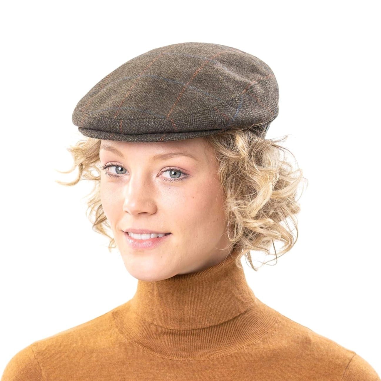 Lipodo Flat Cap (1-St) Schirmmütze mit Schirm, Made in Italy