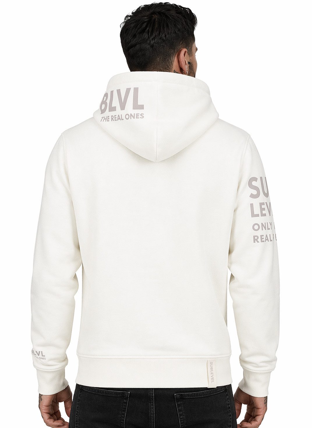 SUBLEVEL Kapuzenpullover Herren mit Reißverschluss Zipper Hoody Jacke Super Soft S-XXL Perfekte Passform Hochwertige Verarbeitung, Angenehm weich & bequem