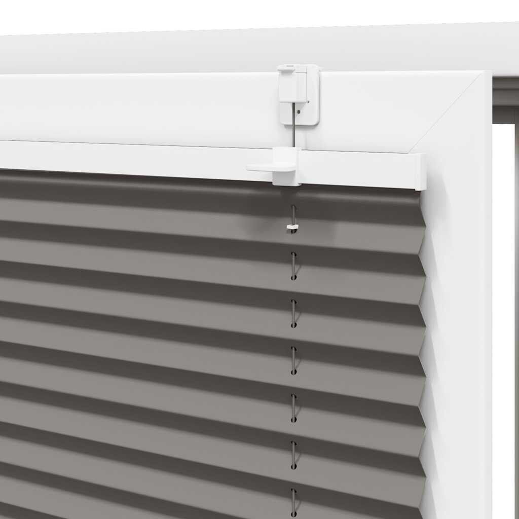 vidaXL Jalousie 75 x 200 cm Plissee Anthrazit 75x200 cm Stoffbreite 74,4 cm Polyester, Dachfenster-Jalousie