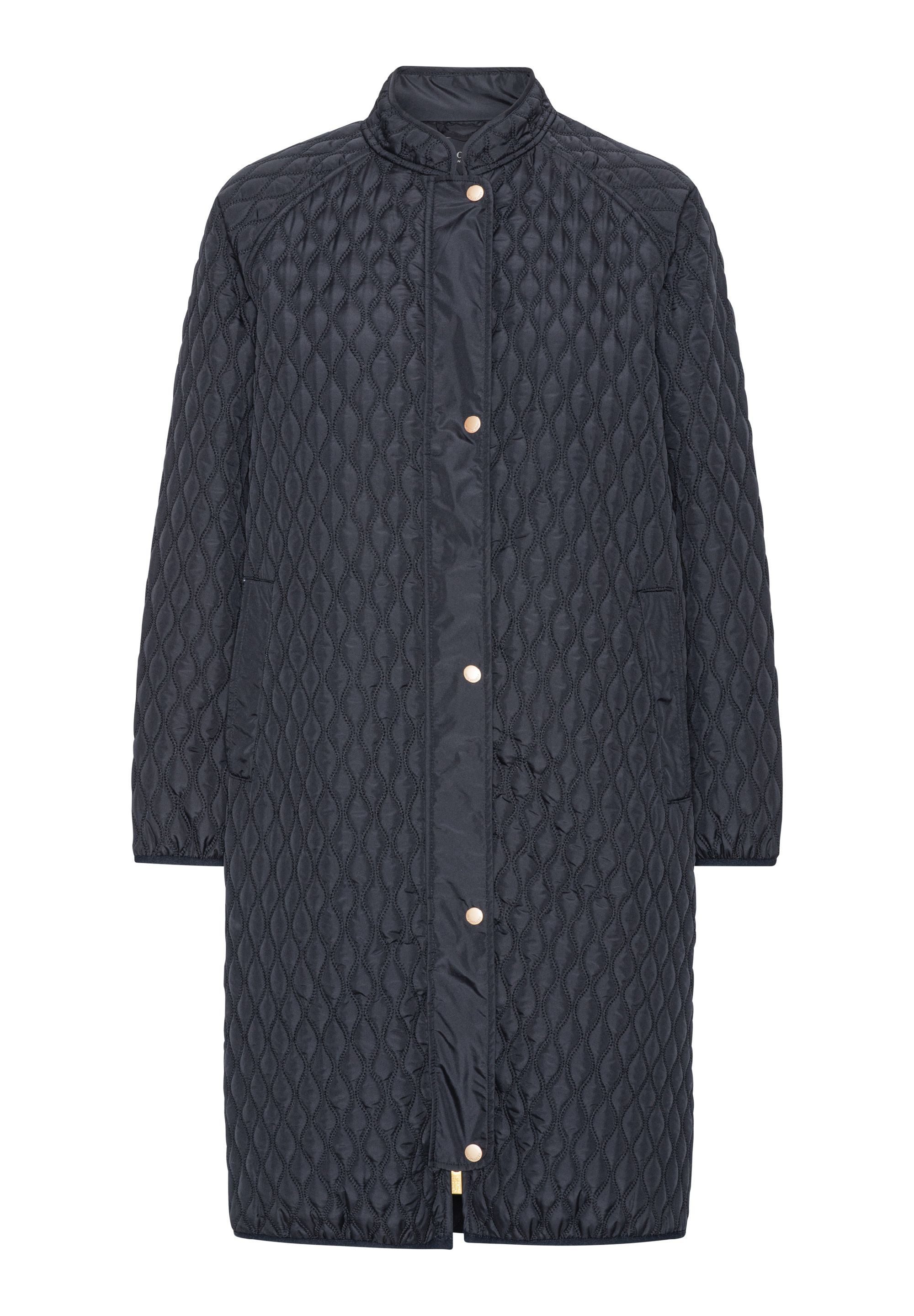 Ilse Jacobsen Steppjacke ALLY06 Modischer Oversize-Steppmantel mit Stehkragen und Raglanärmeln