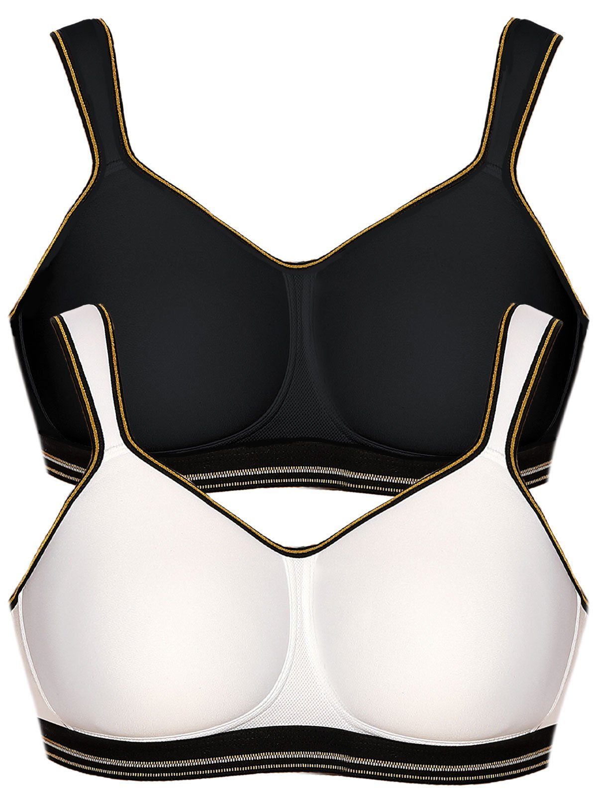 Viania Sport-BH 2er Pack Sport BH intense (Spar-Set, 2-tlg) nahtlos