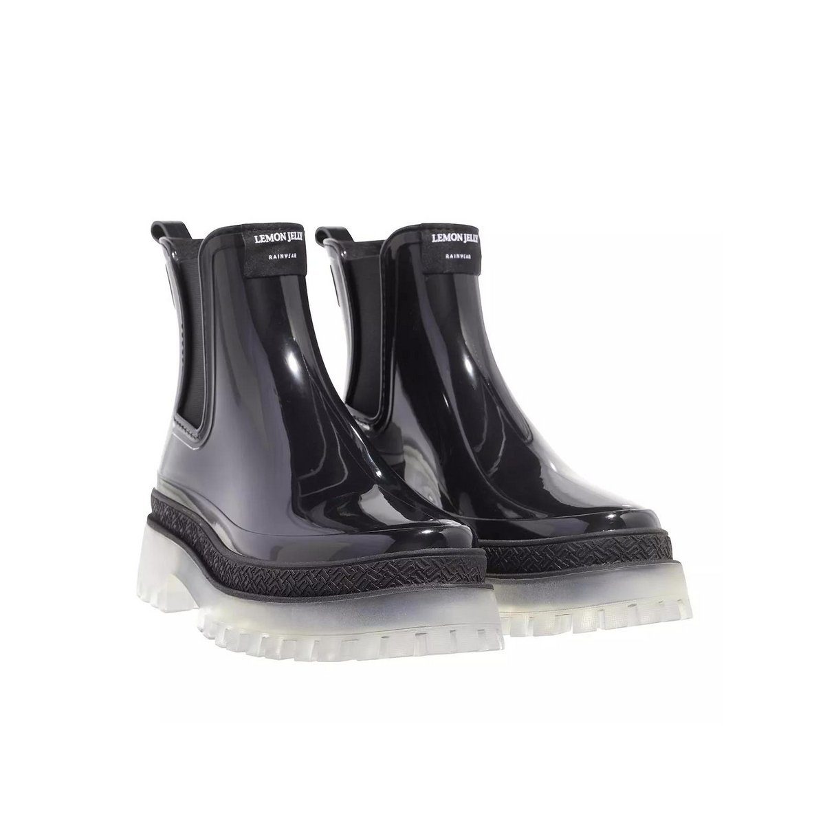 Jelly (1-tlg) Chelseaboots Lemon schwarz