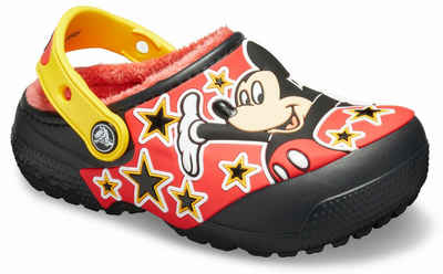 Crocs »FunLab Disney Mickey Mouse Lined Clog« Pantolette
