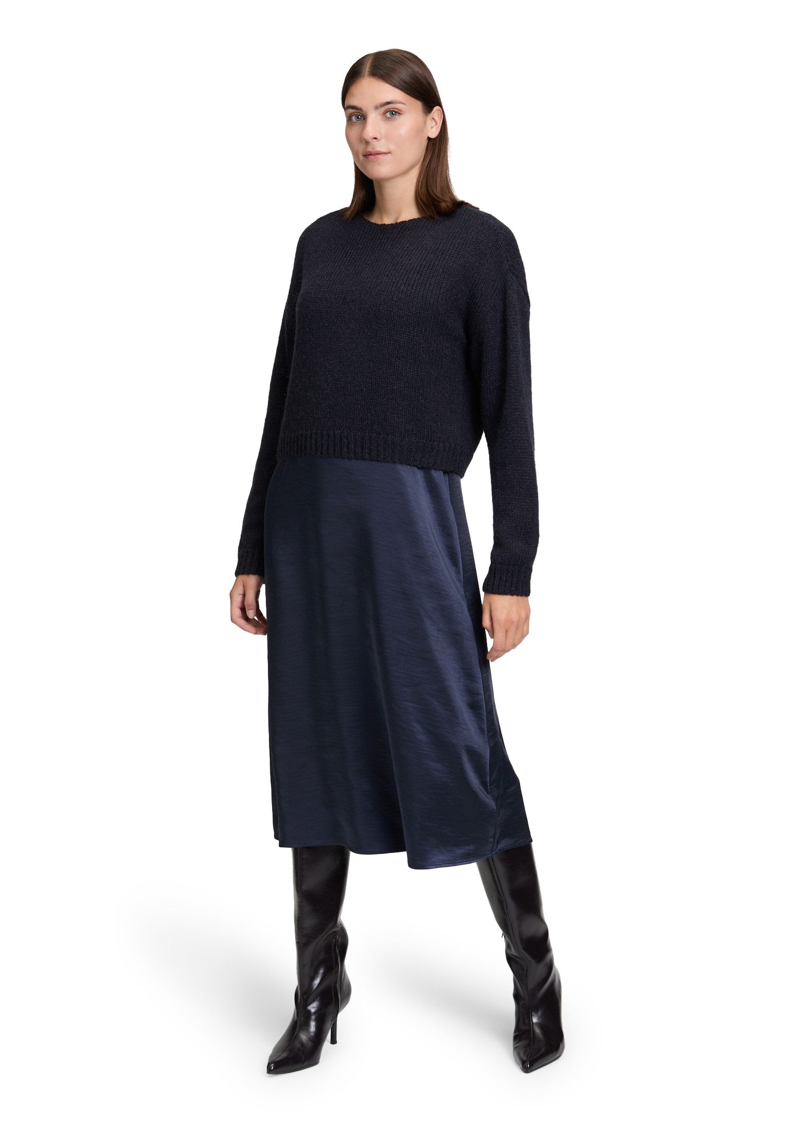 Vera Mont Druckkleid Damen Casual-Kleid zweiteilig günstig online kaufen