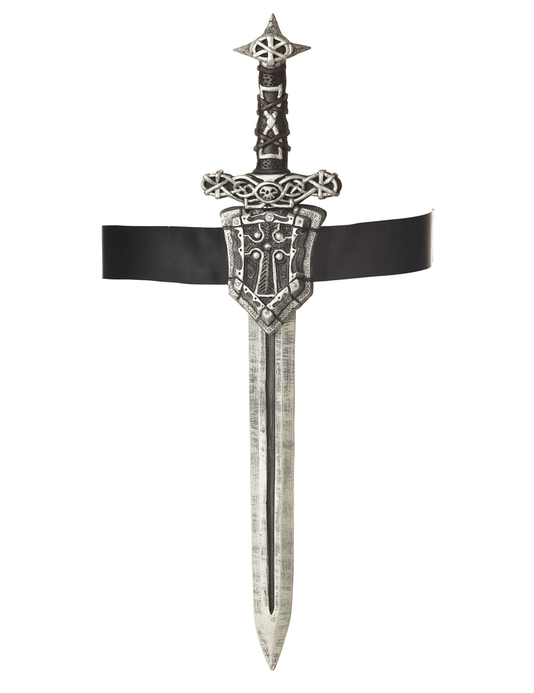 Kostüm Ritter-Schwert mit Halterung 60cm