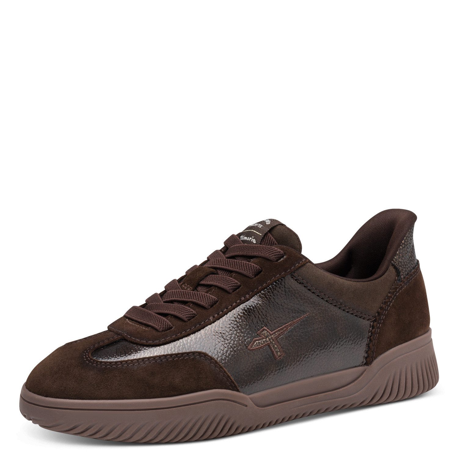 Tamaris Slip-On Sneaker Freizeitschuh, Halbschuh, Slipper mit T-Logostickerei