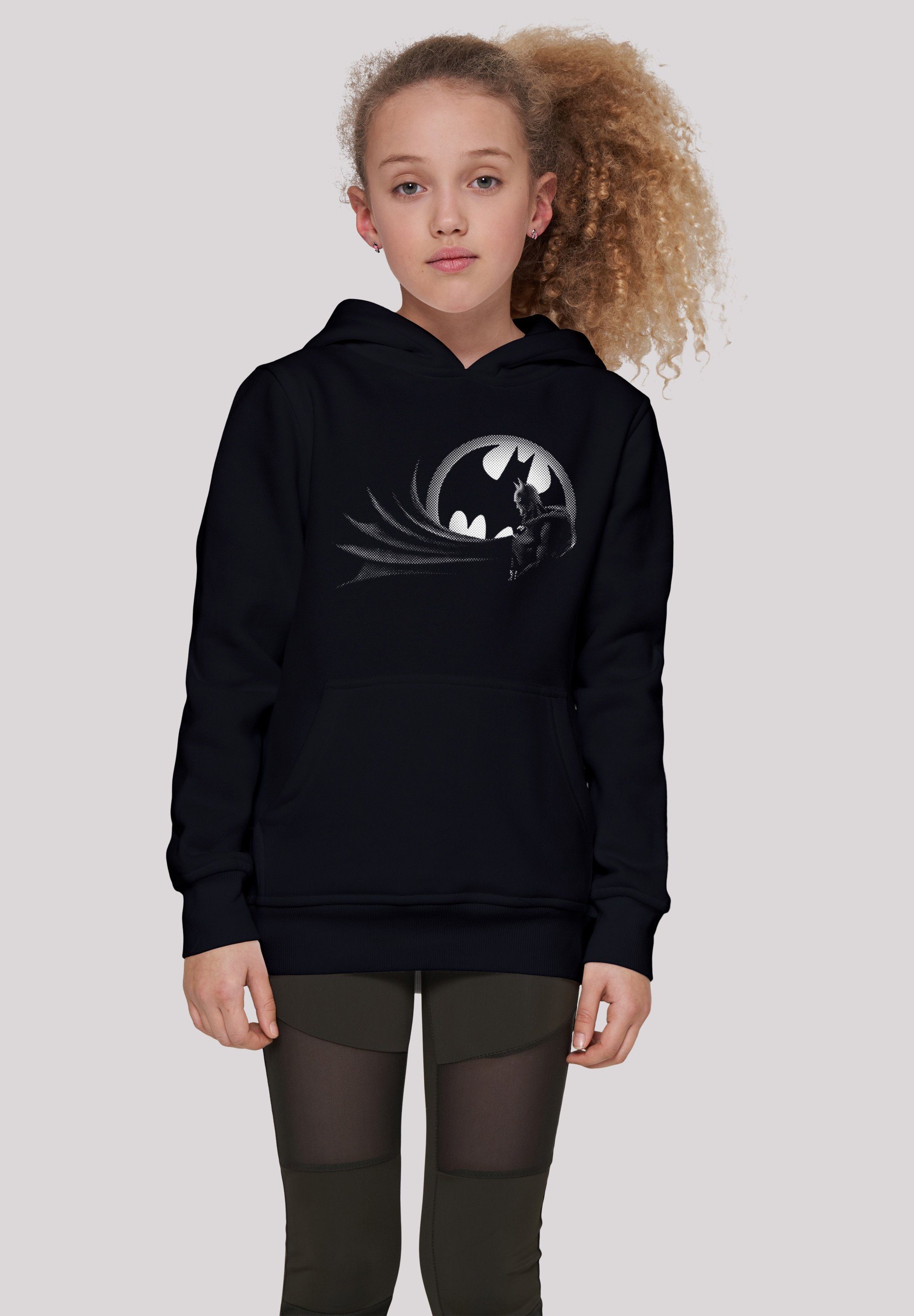 Merch,Jungen,Mädchen,Bedruckt DC Kinder,Premium Comics Unisex Sweatshirt F4NT4STIC Batman Logo Spot