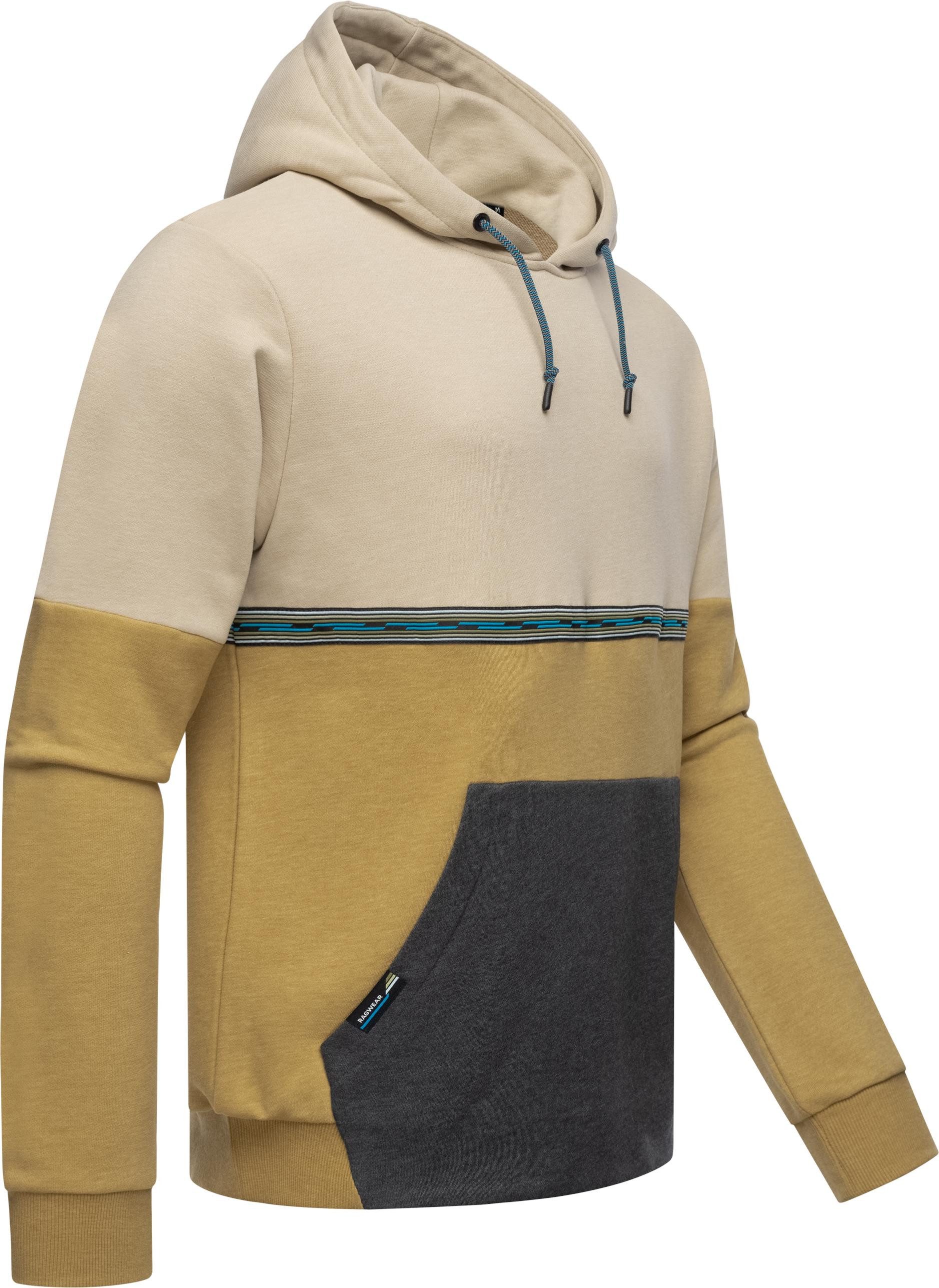 Ragwear Hoodie "Blocky Hoody" Sportlicher Herren Kapuzenpullover mit Blocks günstig online kaufen