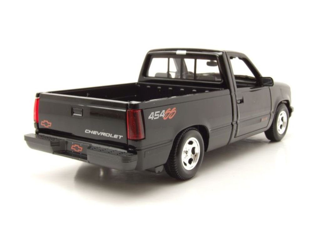Maisto® Modellauto Chevrolet 454 SS Pick Up 1993 schwarz, Maßstab 1:24