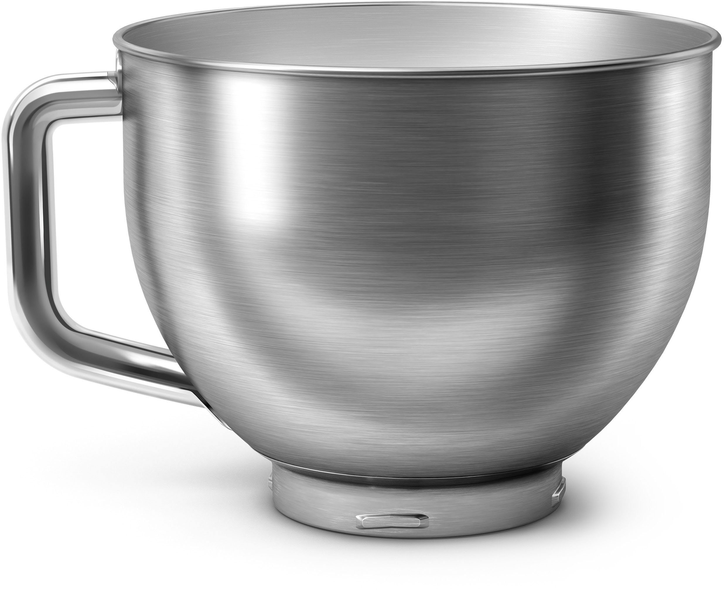 Philips Küchenmaschine HR7962/01, 1000 W, 5,5 l Schüssel, ProKnead Technologie, inkl. Knethaken, Schneebesen und Quirl