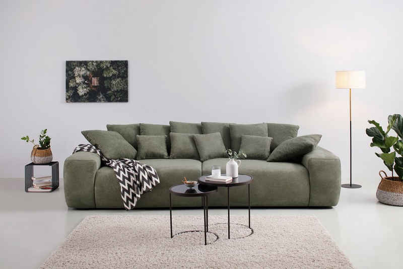 Home affaire Big-Sofa Sundance, Polsterung für bis zu 140 kg pro Sitzfläche, auch mit Cord-Bezug