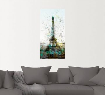Artland Wandfolie Paris Eiffelturm I, Gebäude (1 St), selbstklebend