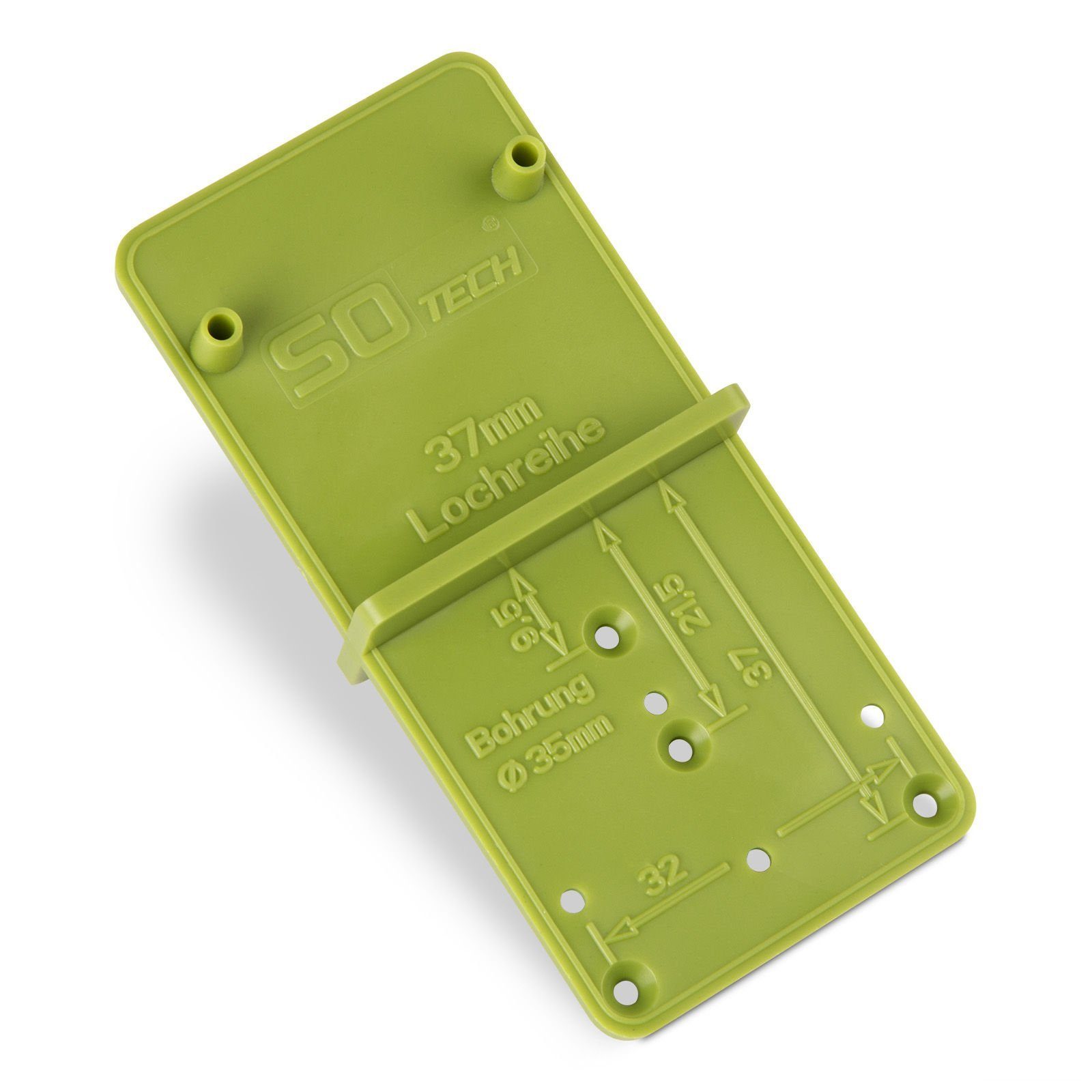 SO-TECH® Möbelbeschlag Topfband T52 Scharnier mit Dämpfer und Kreuzplatte (1 St), für Exzenter Verbindungsbeschläge, Topfbänder Ø 26 und 35 mm