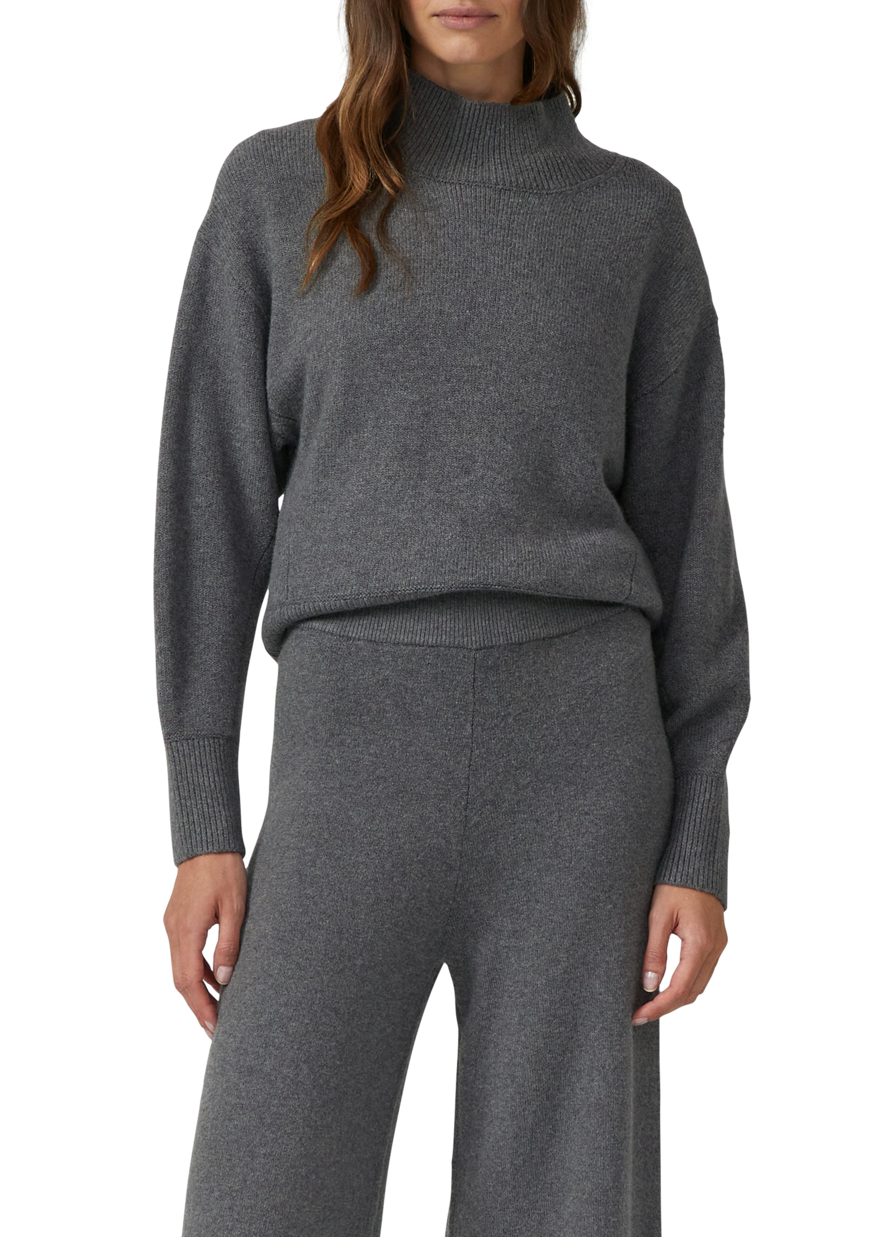 s.Oliver Strickpullover mit Rippbündchen günstig online kaufen