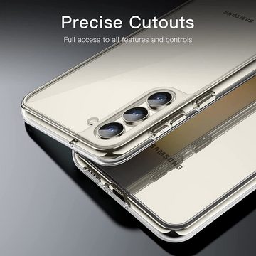 MSM Handyhülle Hülle für Samsung Galaxy S23 / Plus / Ultra Silikon Schutz Case Klar