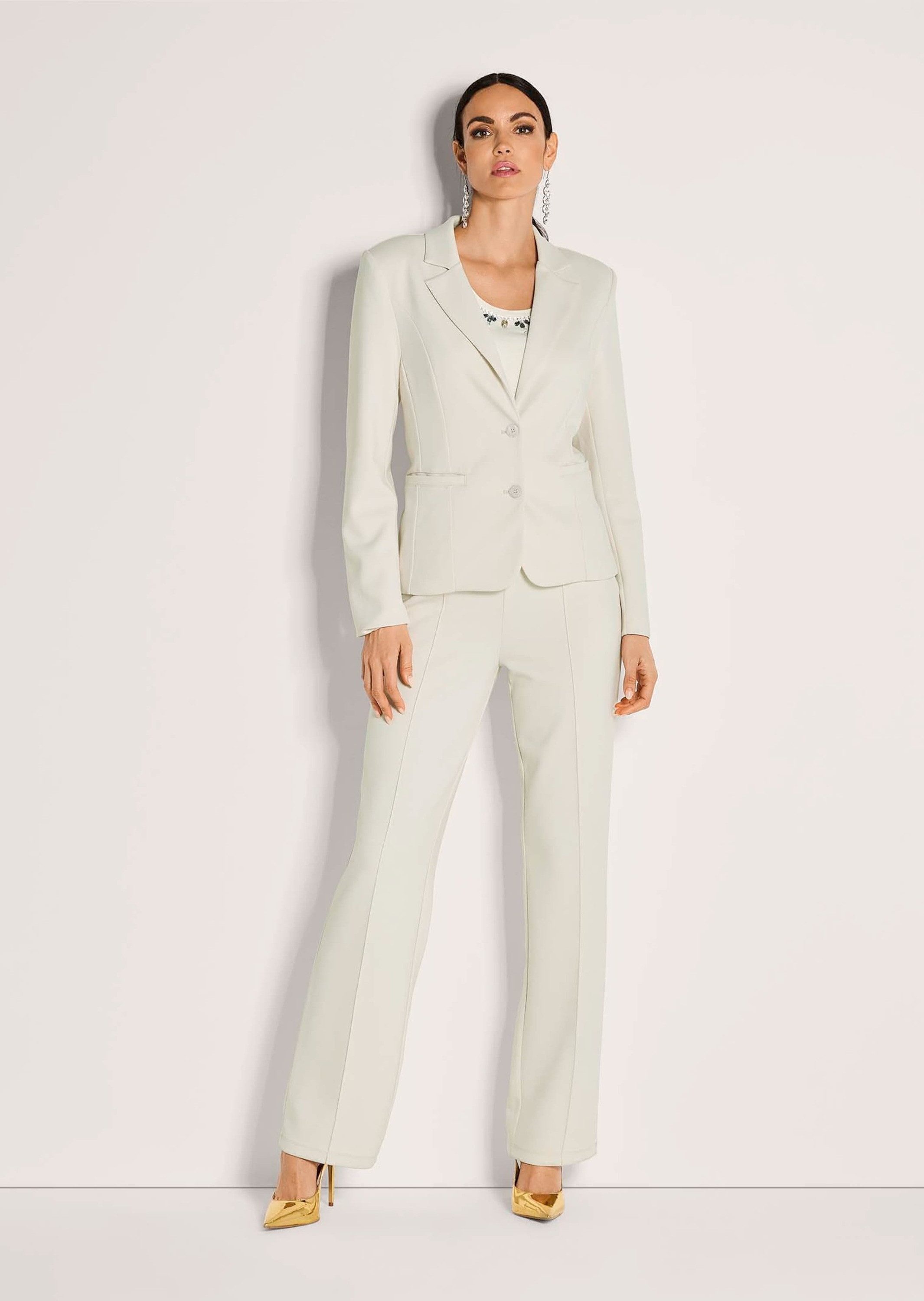 MADELEINE Kurzblazer Jersey-Blazer in modischer Kurzform Taillierter Blazer günstig online kaufen