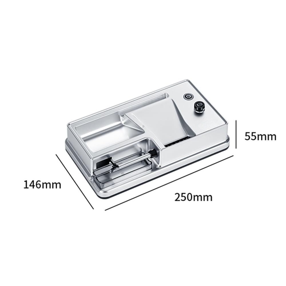 VEKROBOT Drehmaschine kompaktes elektrisches Rollgerät für den Hausgebrauch für 8,0/6,5 mm, (1-tlg)