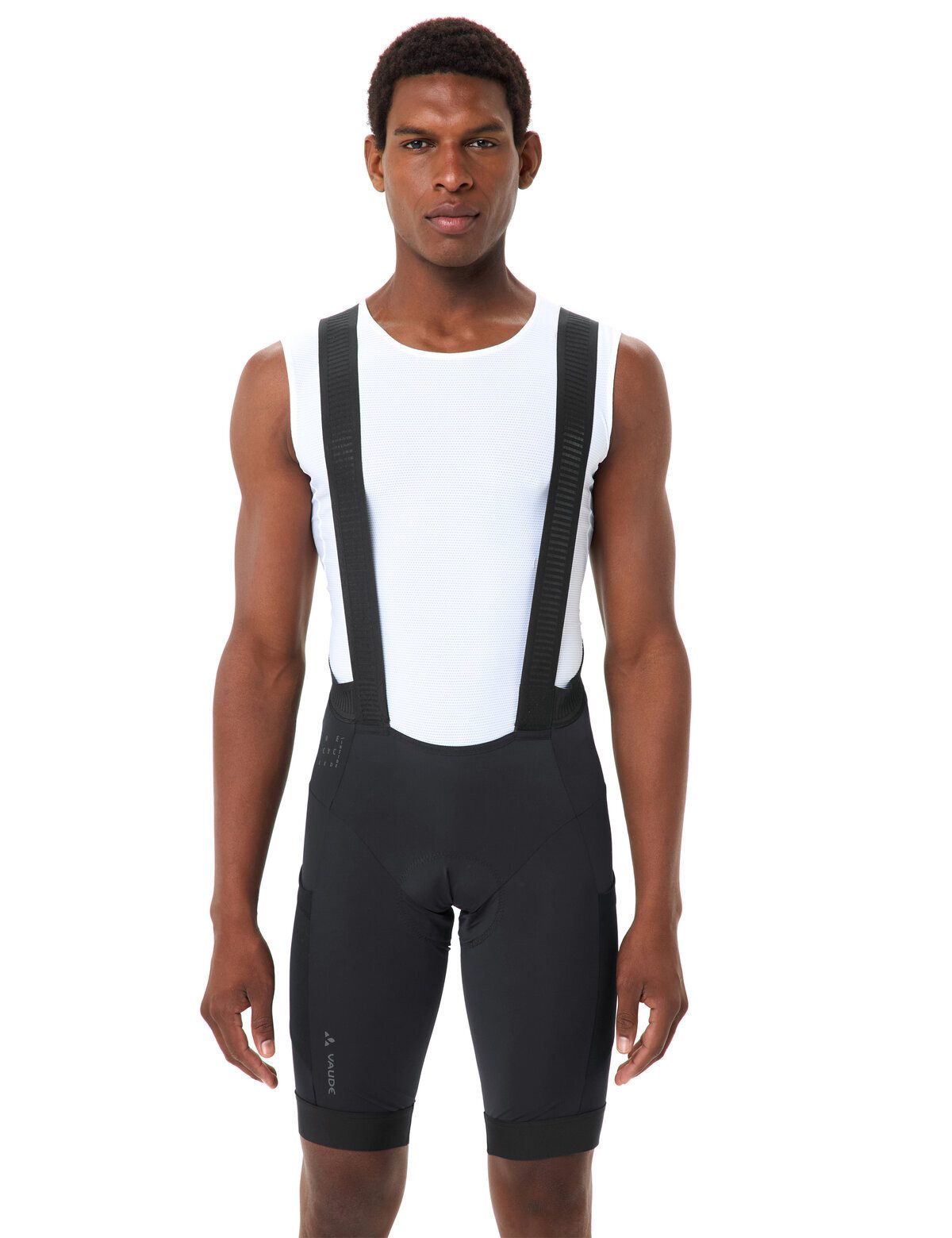 VAUDE Funktionshose Men's Kuro Bib Tights II (1-tlg) atmungsaktive und schnelltrocknende Radhose