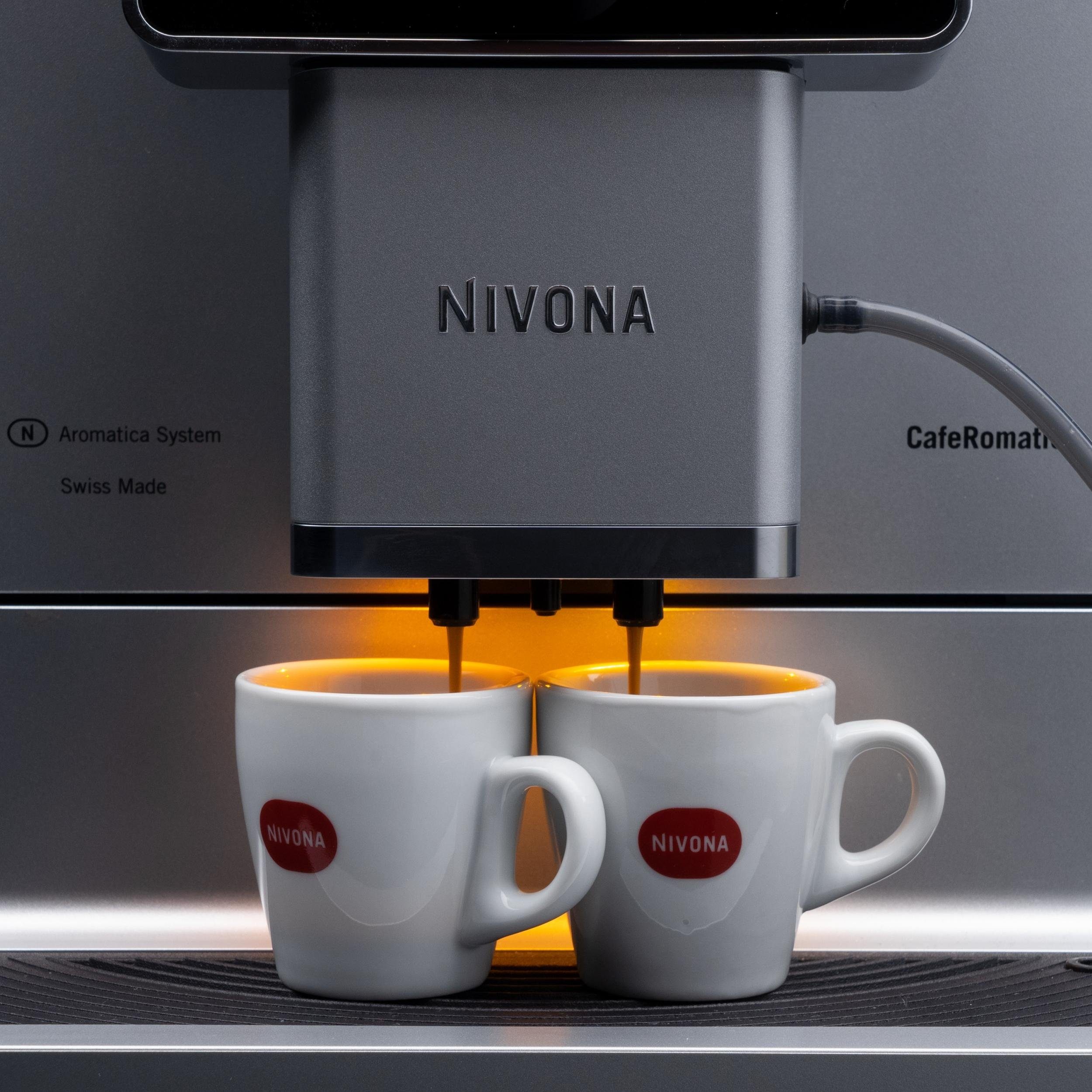 App, Nivona NICR Wassertankbeleuchtung Kaffeevollautomat ECO-Modus, Tassenbeleuchtung, 970, Nivona