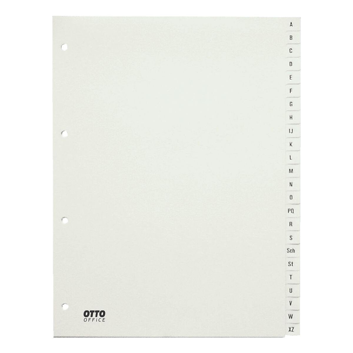 Otto Office Aktenordner, Register A-Z, DIN A4, 24-tlg., Kunststoff