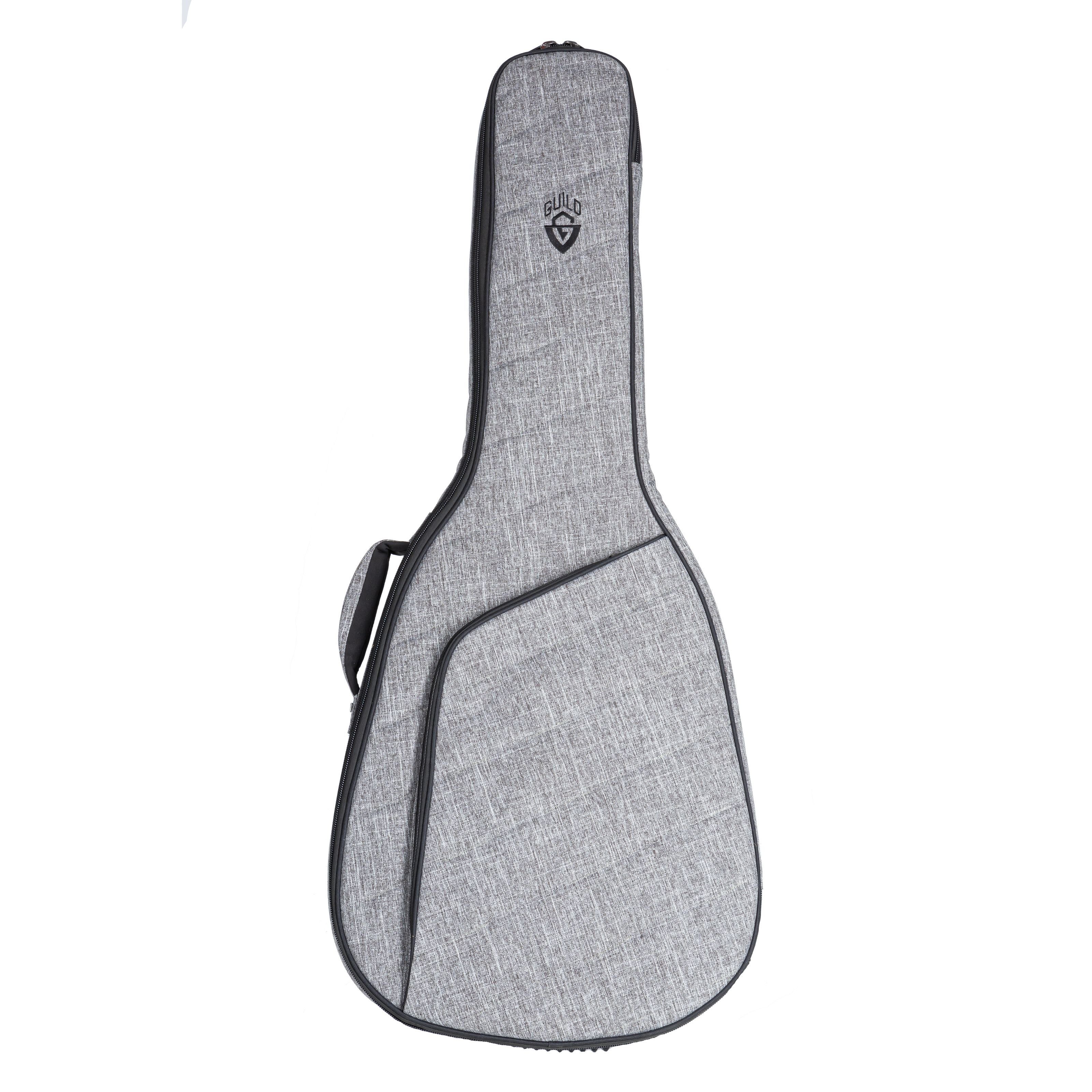 Guild Gitarrentasche (Gitarrenkoffer und Gitarrentaschen, E-Gitarren Tasche), Premium Electric Gig Bag Starfire Heather Grey - Tasche für