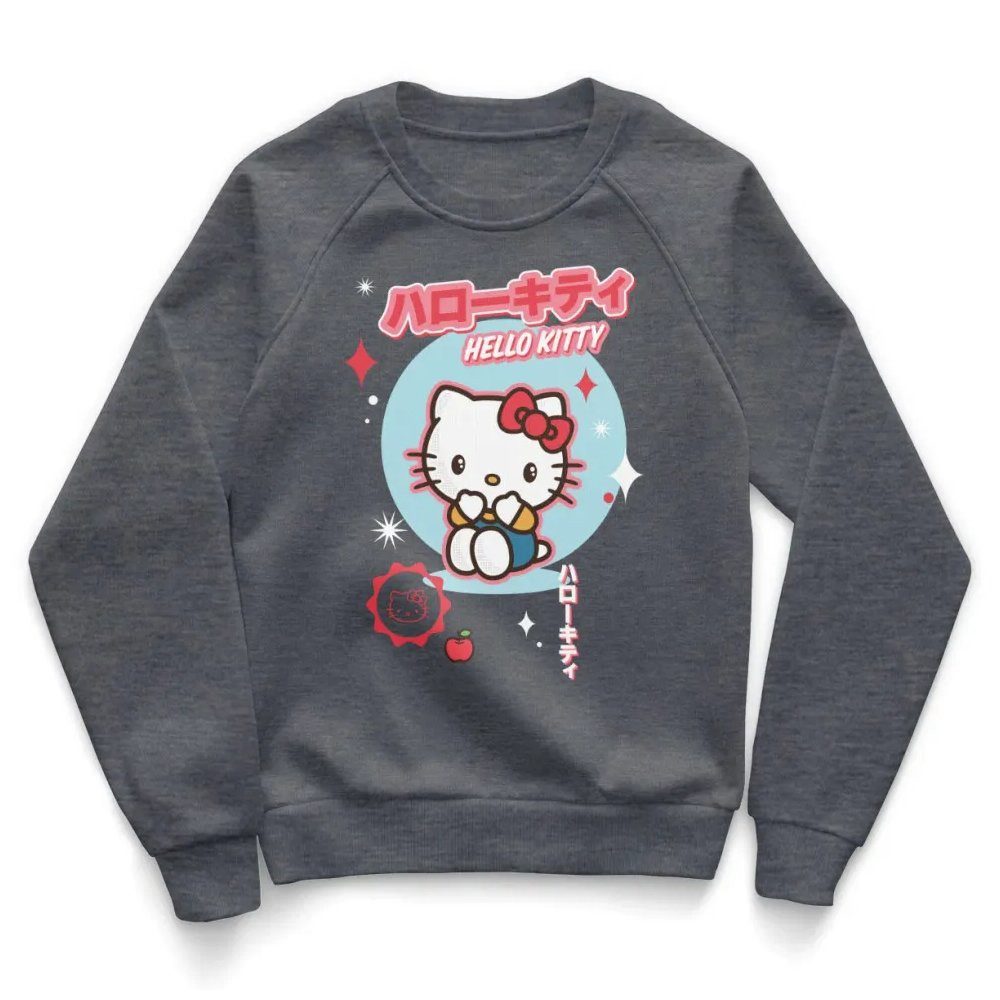 Hello Kitty Sweatshirt Kawaii Kids Sweatshirt