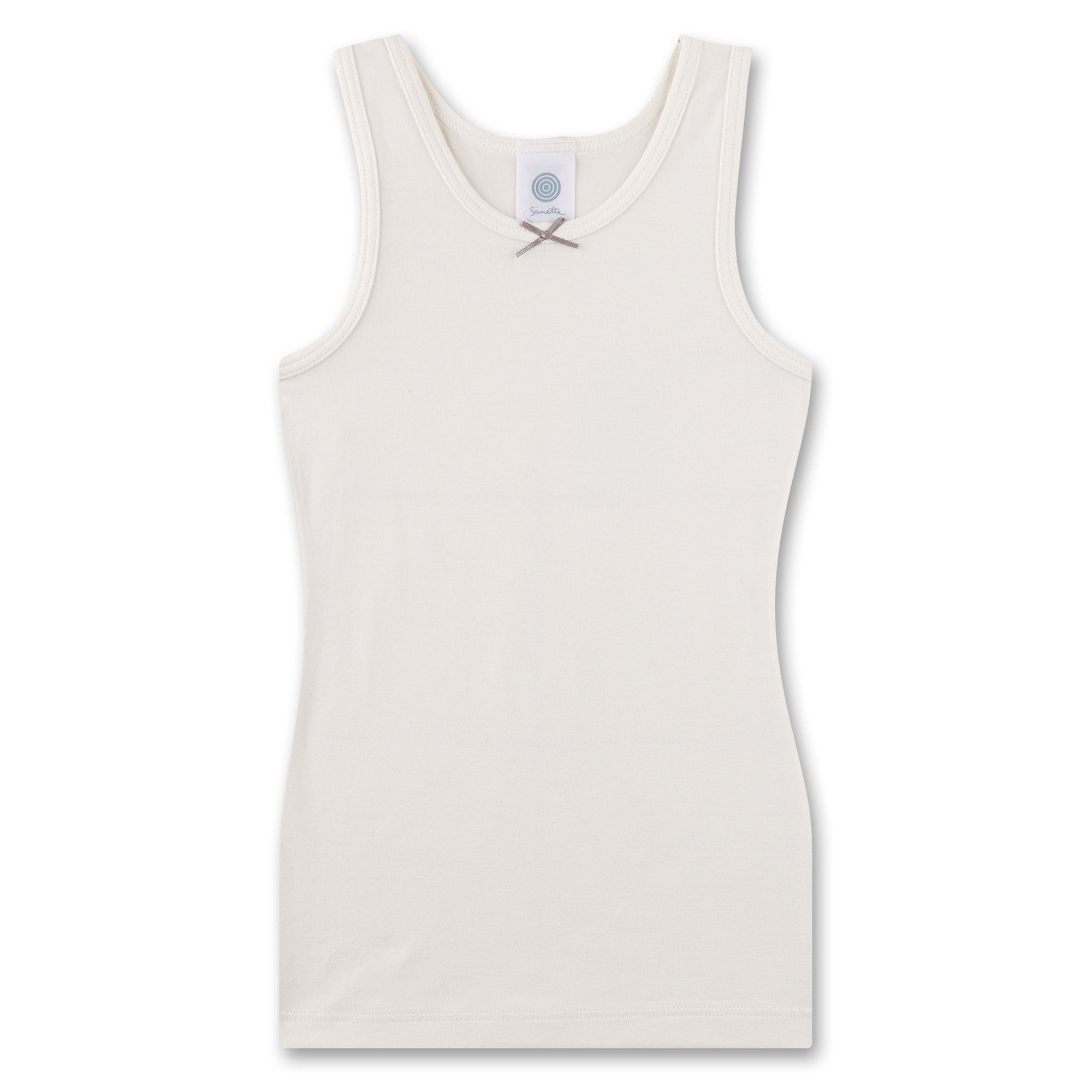 Sanetta Mädchen 2er Shirt - Top, Unterhemd Pack Unterhemd,
