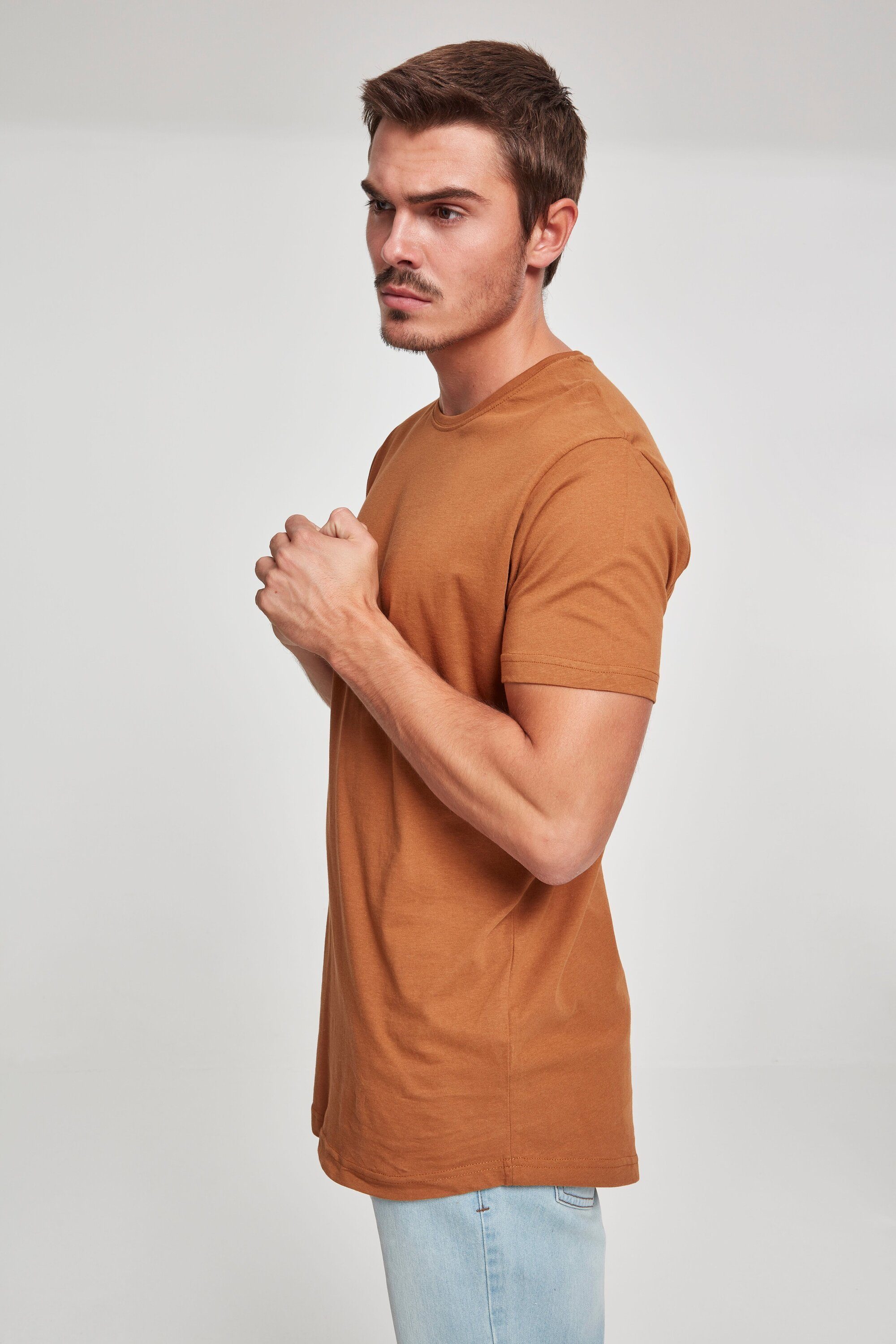 toffee Tee CLASSICS Shaped Long Kurzarmshirt (1-tlg) URBAN Herren