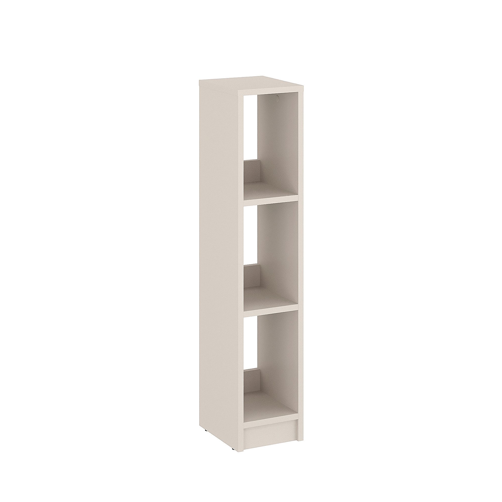 KOMTO Bücherregal LAKO Bücherregal 20-30 cm Breit, Schmales Regal mit 3-7 Fächern