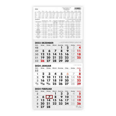 Trötsch Verlag Terminkalender Trötsch Dreimonatskalender Drei-Monatskalender 2024