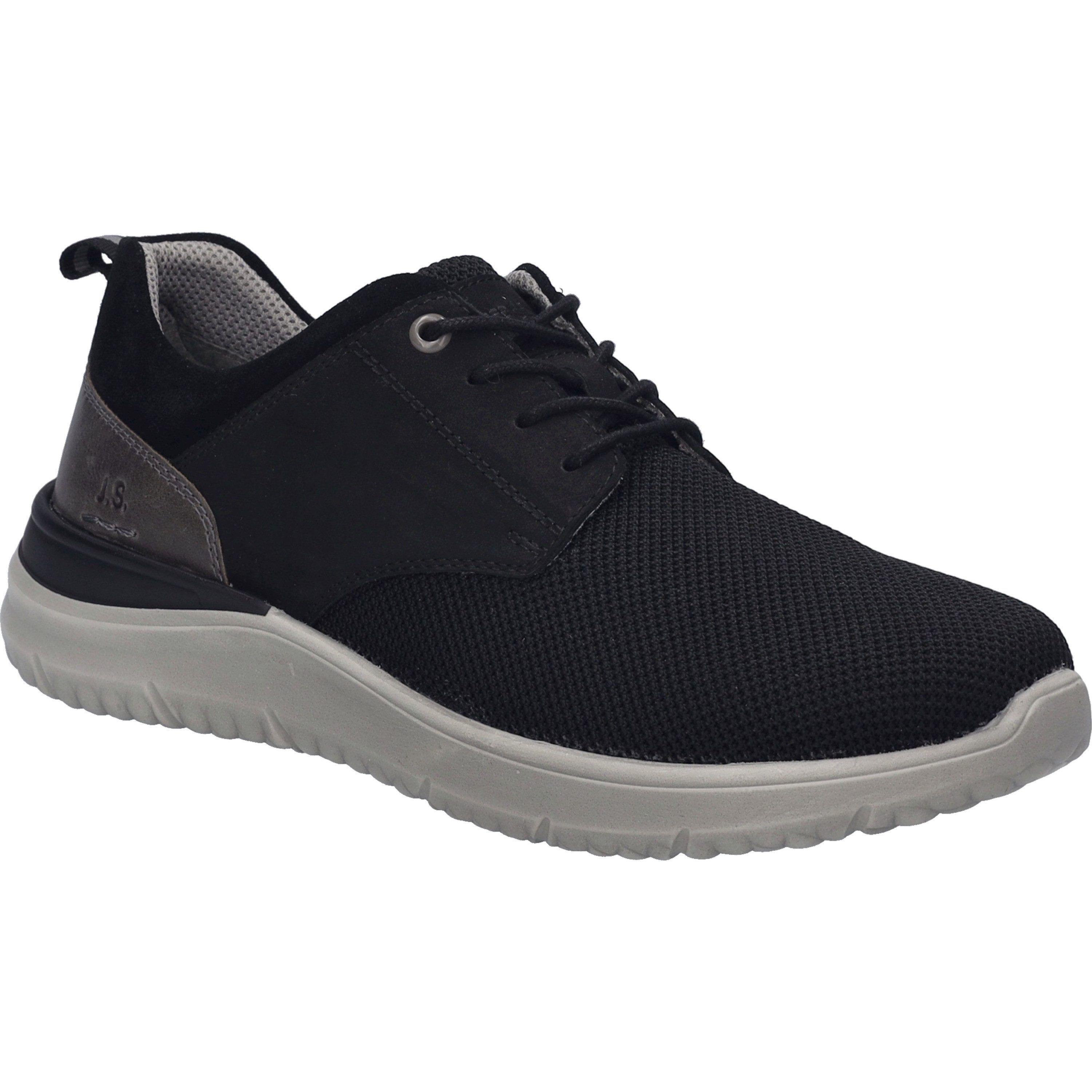 Wales 03,schwarz Schnürschuh
