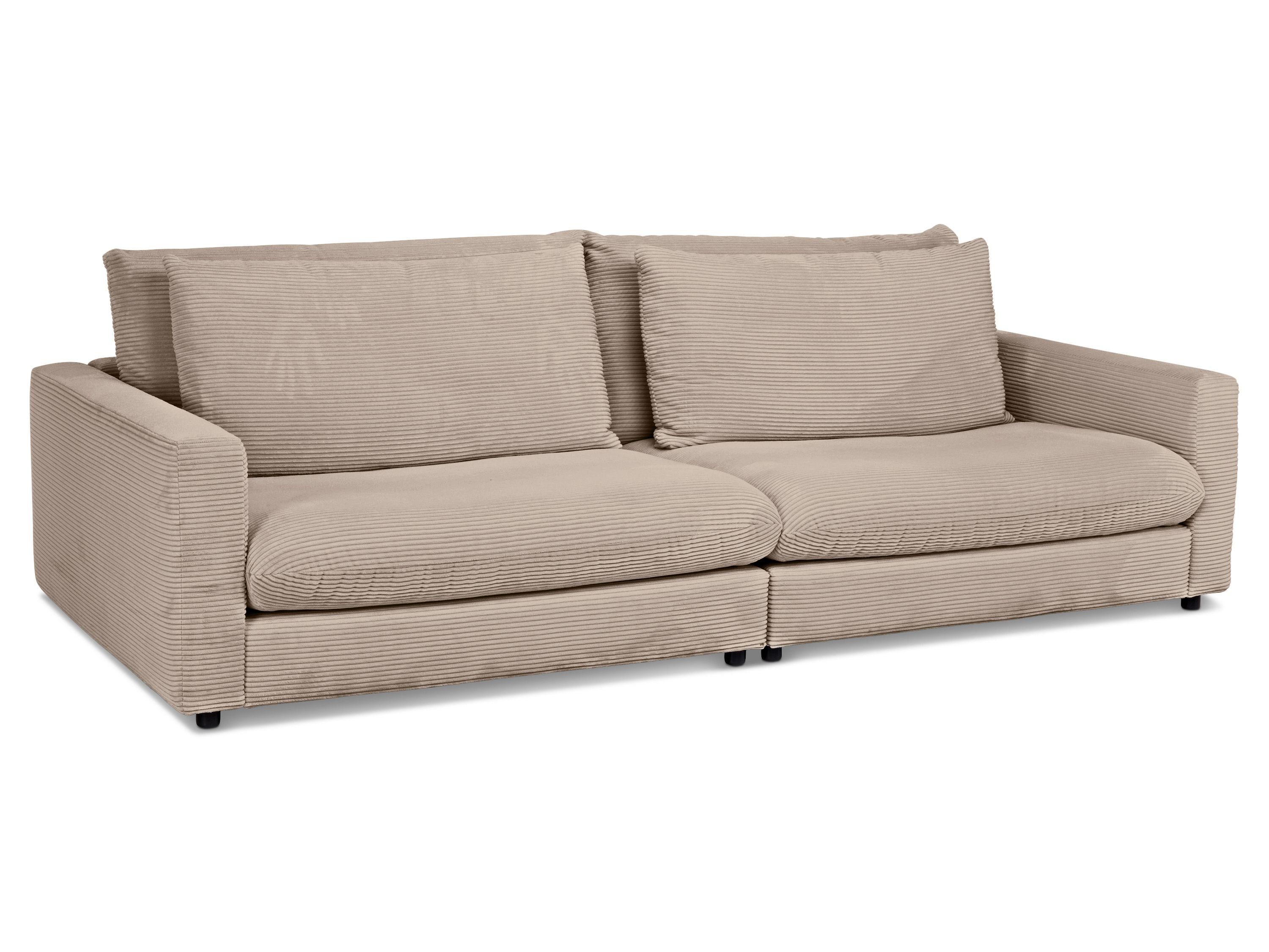 SANSIBAR Living Sofa Sofa, Sofa SANSIBAR DAGEBÜLL (BHT 268x87x127 cm) BHT 268x87x127 cm taupe