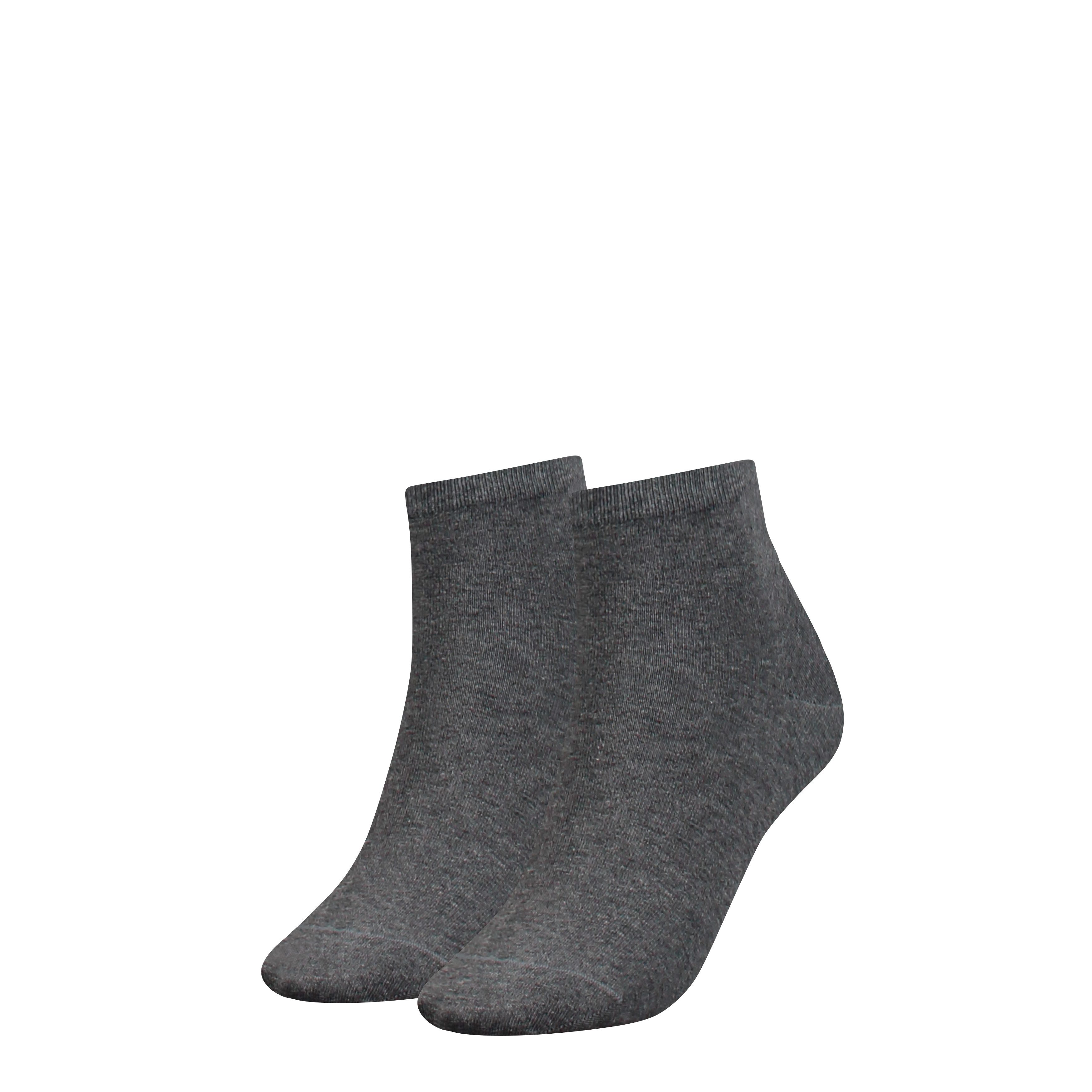 Tommy Hilfiger Kurzsocken TH WOMEN CASUAL SHORT SOCK 2P (2 Paar) Mit flacher Zehennaht