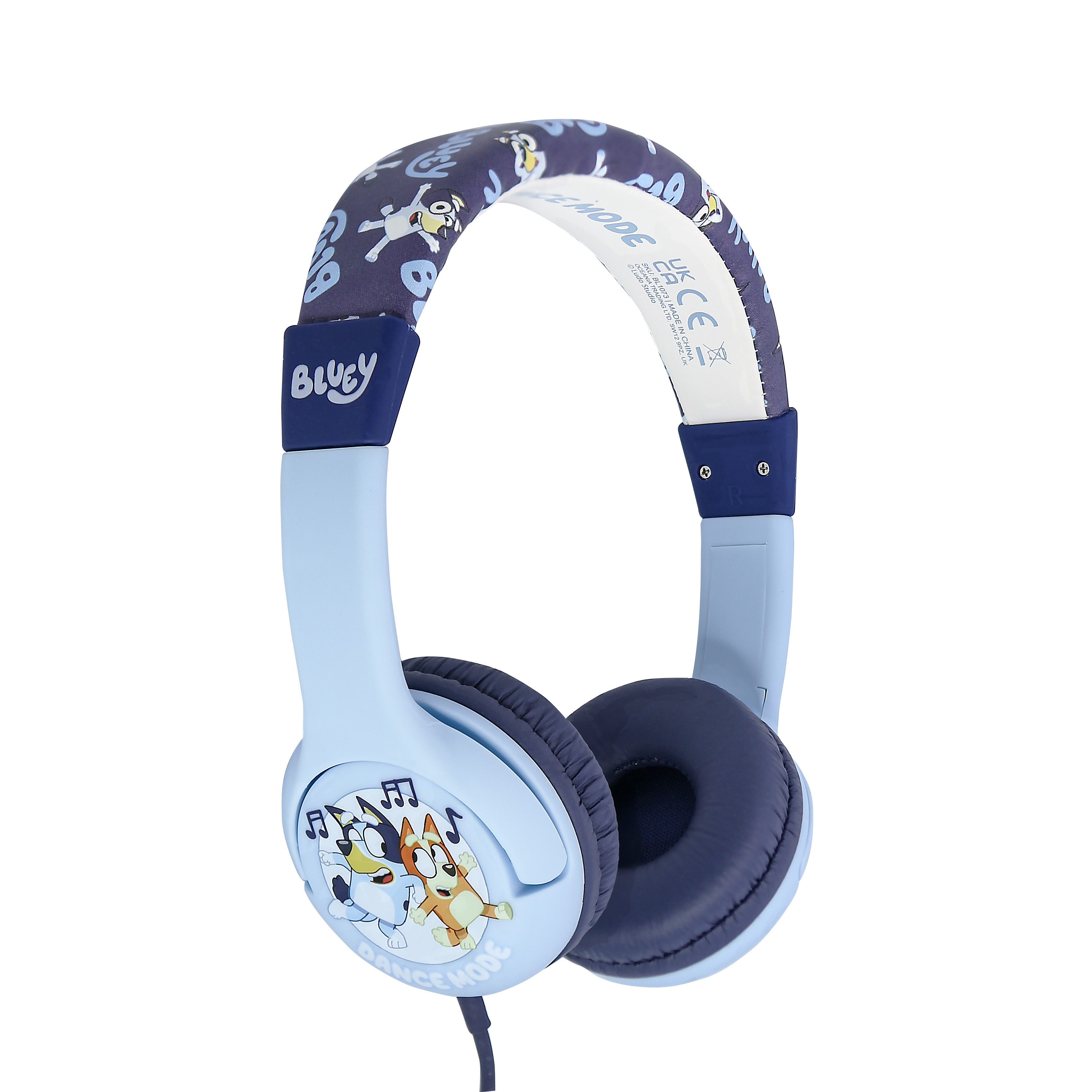 OTL Bluey Musik Kopfhörer für Kinder Kinder-Kopfhörer (kindgerechte Lautstärkebegrenzung)
