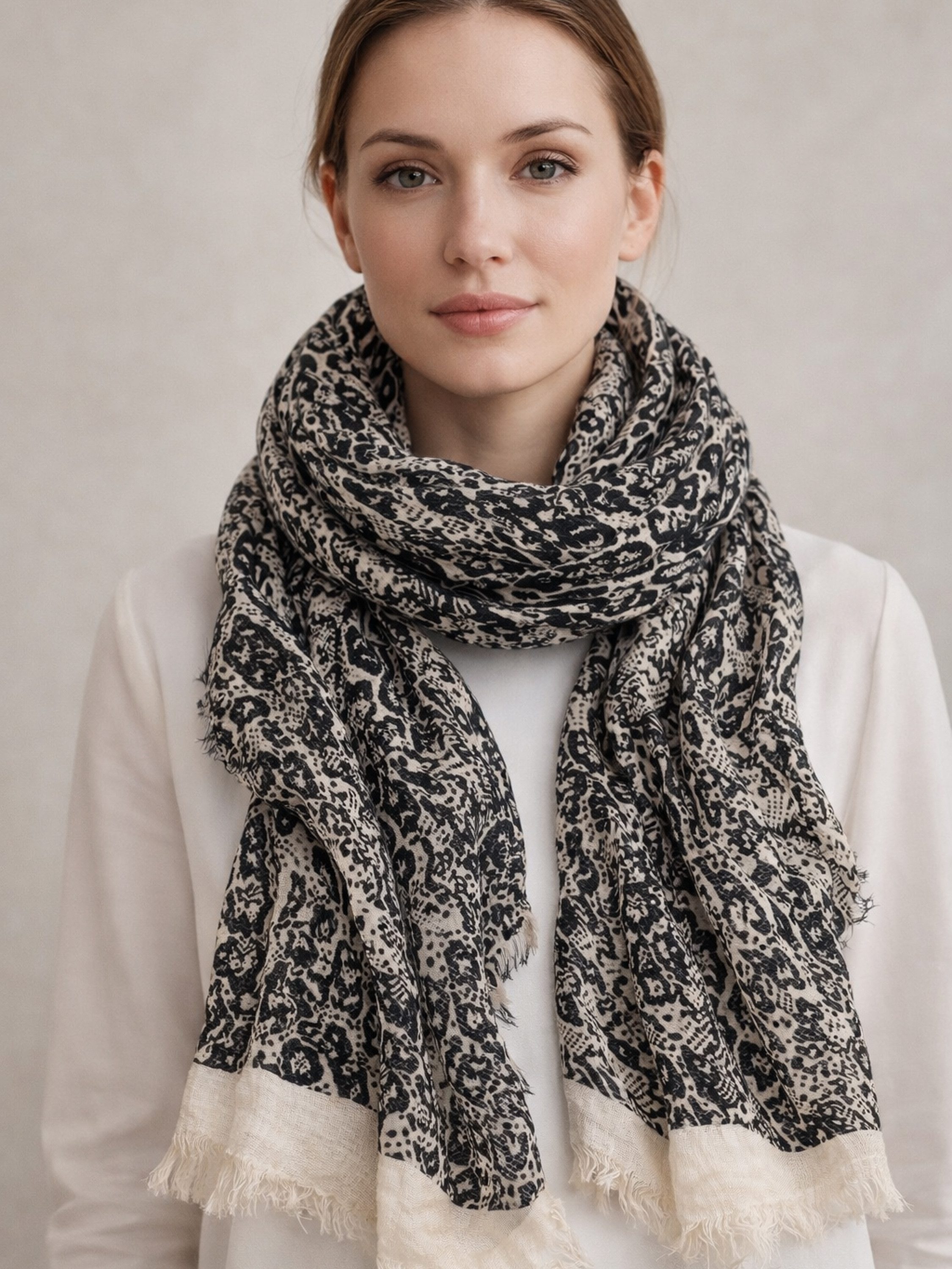 COLLEZIONE ALESSANDRO Modeschal Snake, (1-St), mit Animal-Print Muster