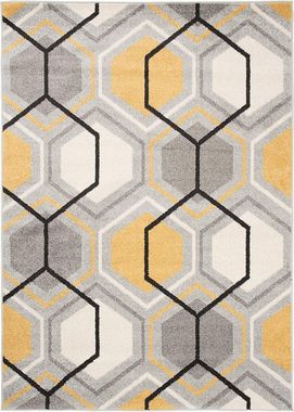 Teppich LAZUR_Geometric, Mazovia, 80x150, Geometrisch, Modern, Kurzflor, Gemustert